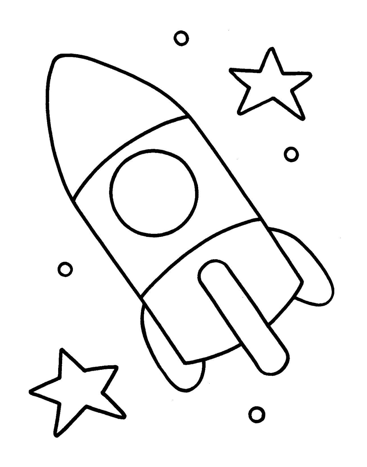  Foguetão espacial para crianças 