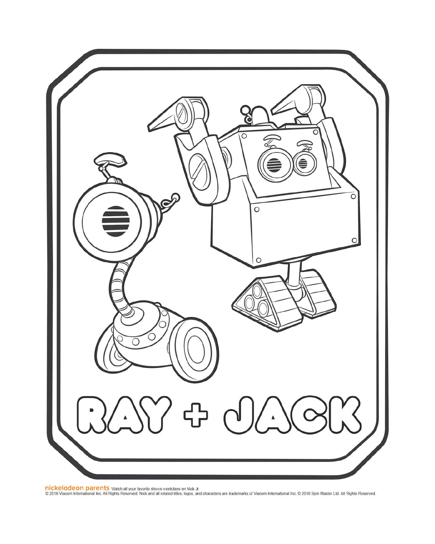  Ray Jack, tanque robô 