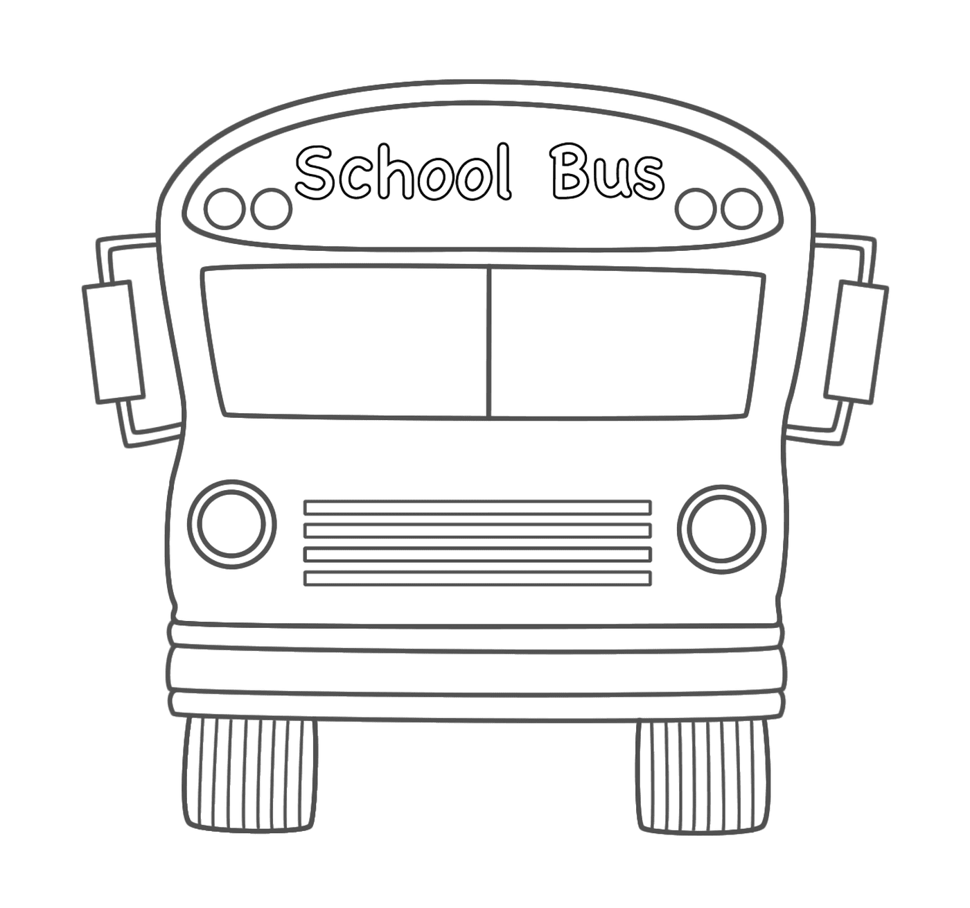  Um ônibus escolar 