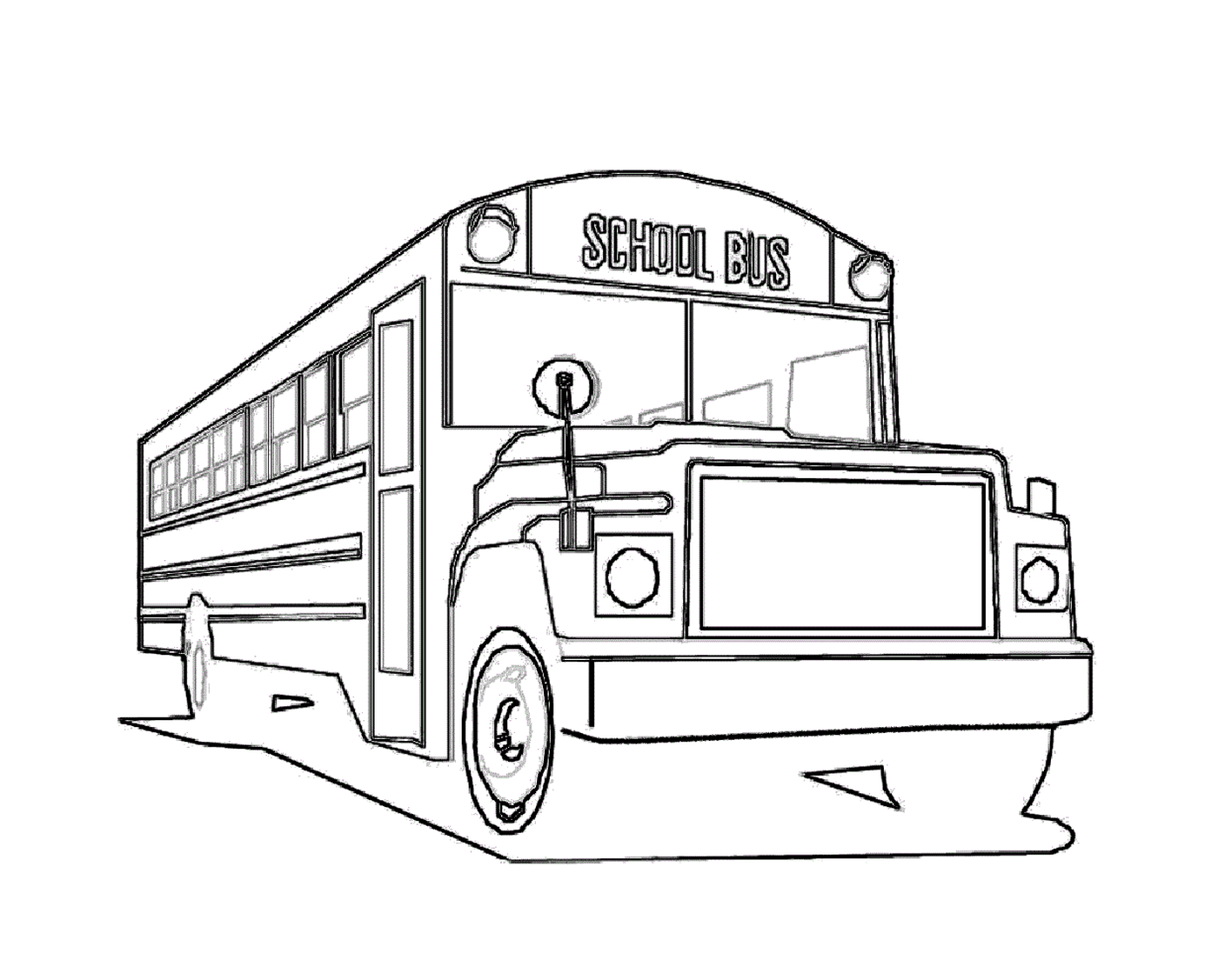  Um ônibus escolar legal 