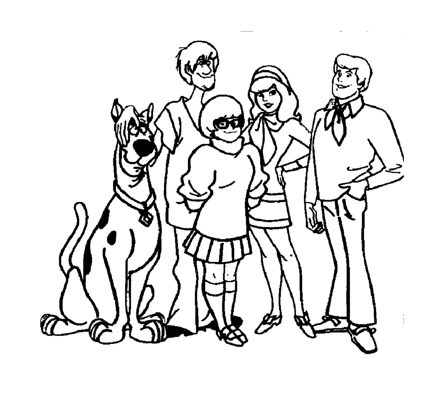  A gangue Scooby-Doo 