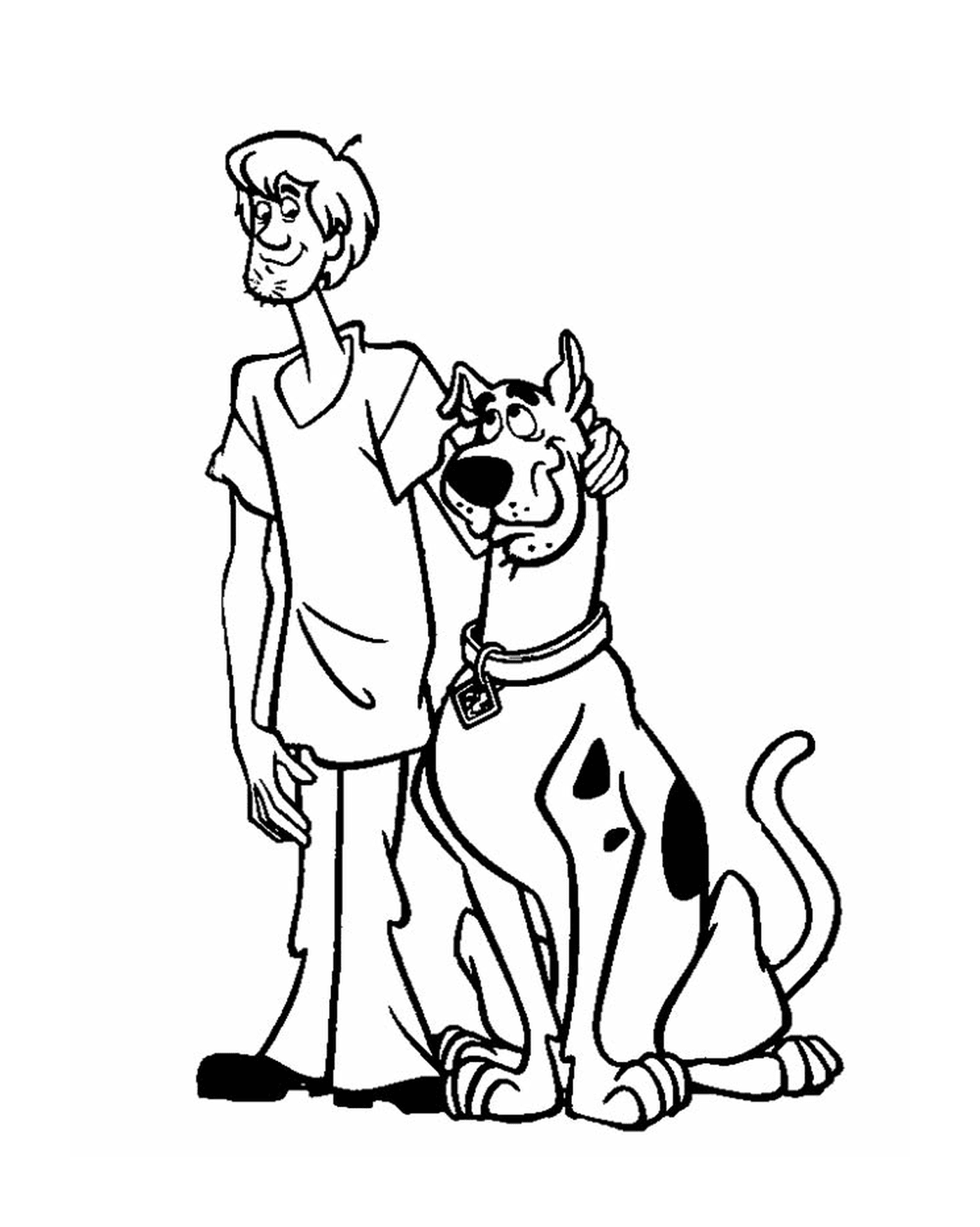  Um homem e um cão 