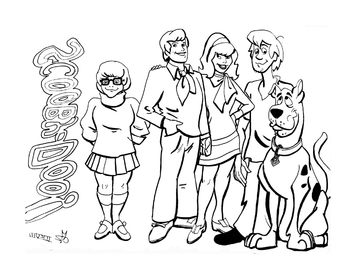  Scooby-Doo e seus amigos 
