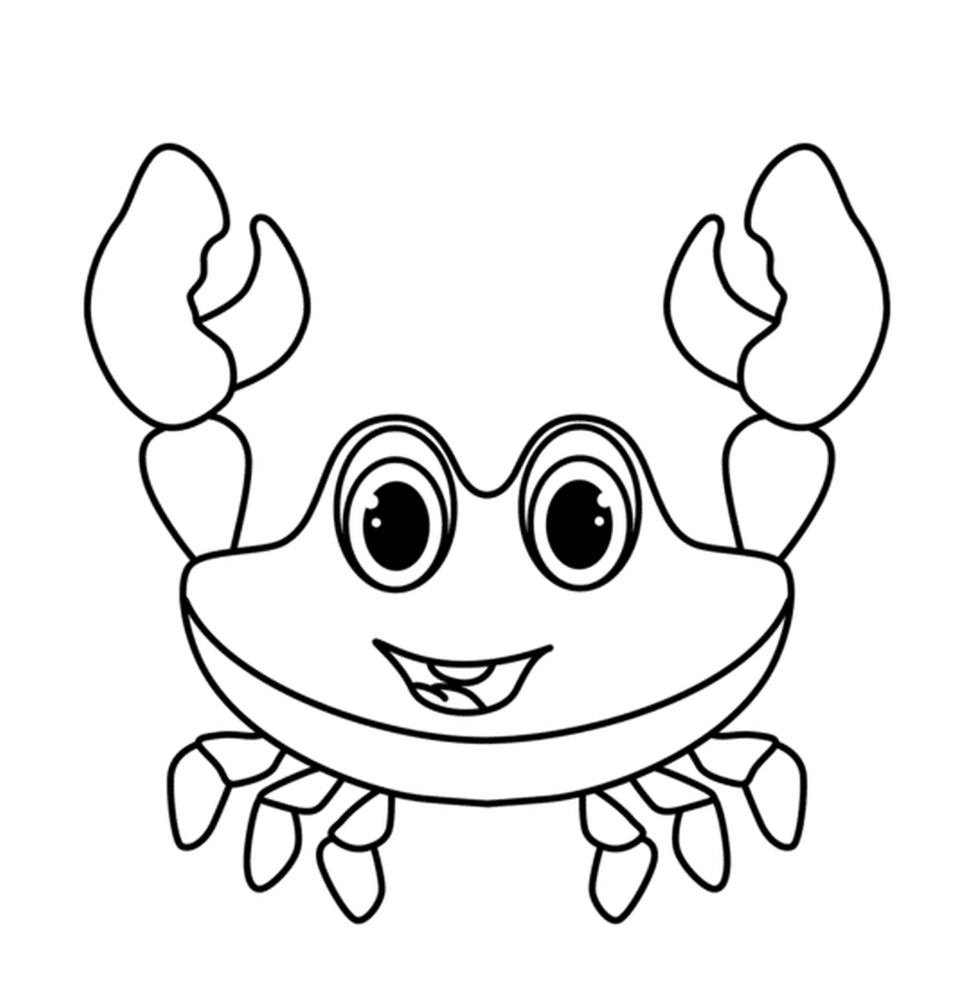  幼稚园快乐的螃蟹 