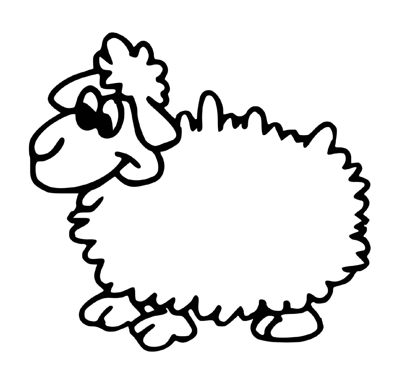  uma ovelha 