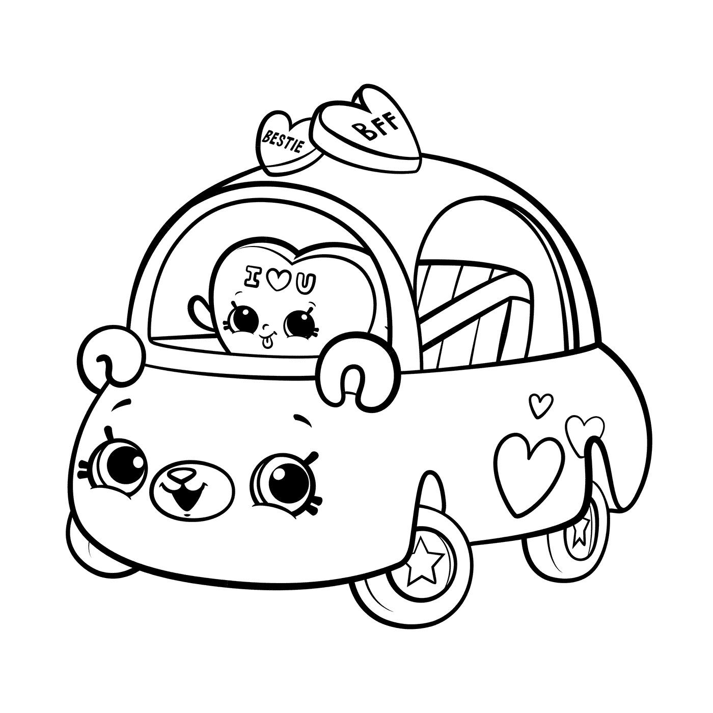  लड़कियों के लिए प्यारा कार 
