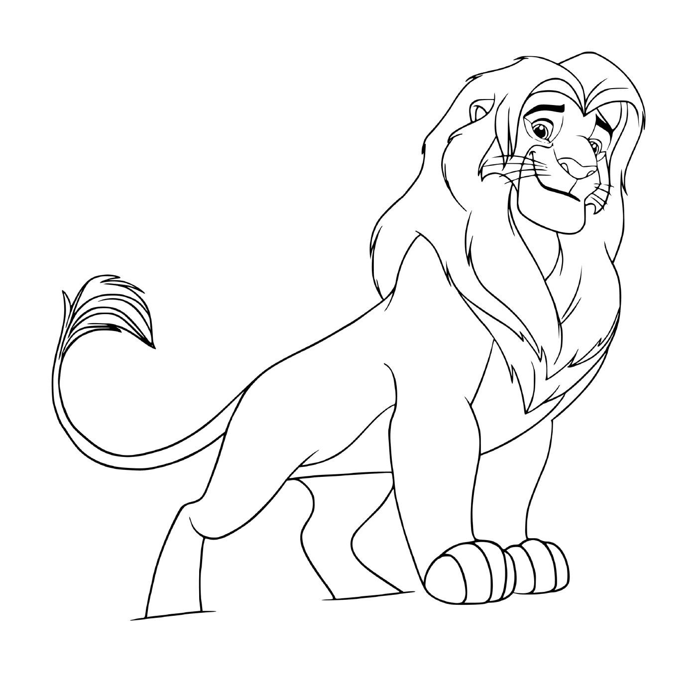  Simba, o grande rei leão 