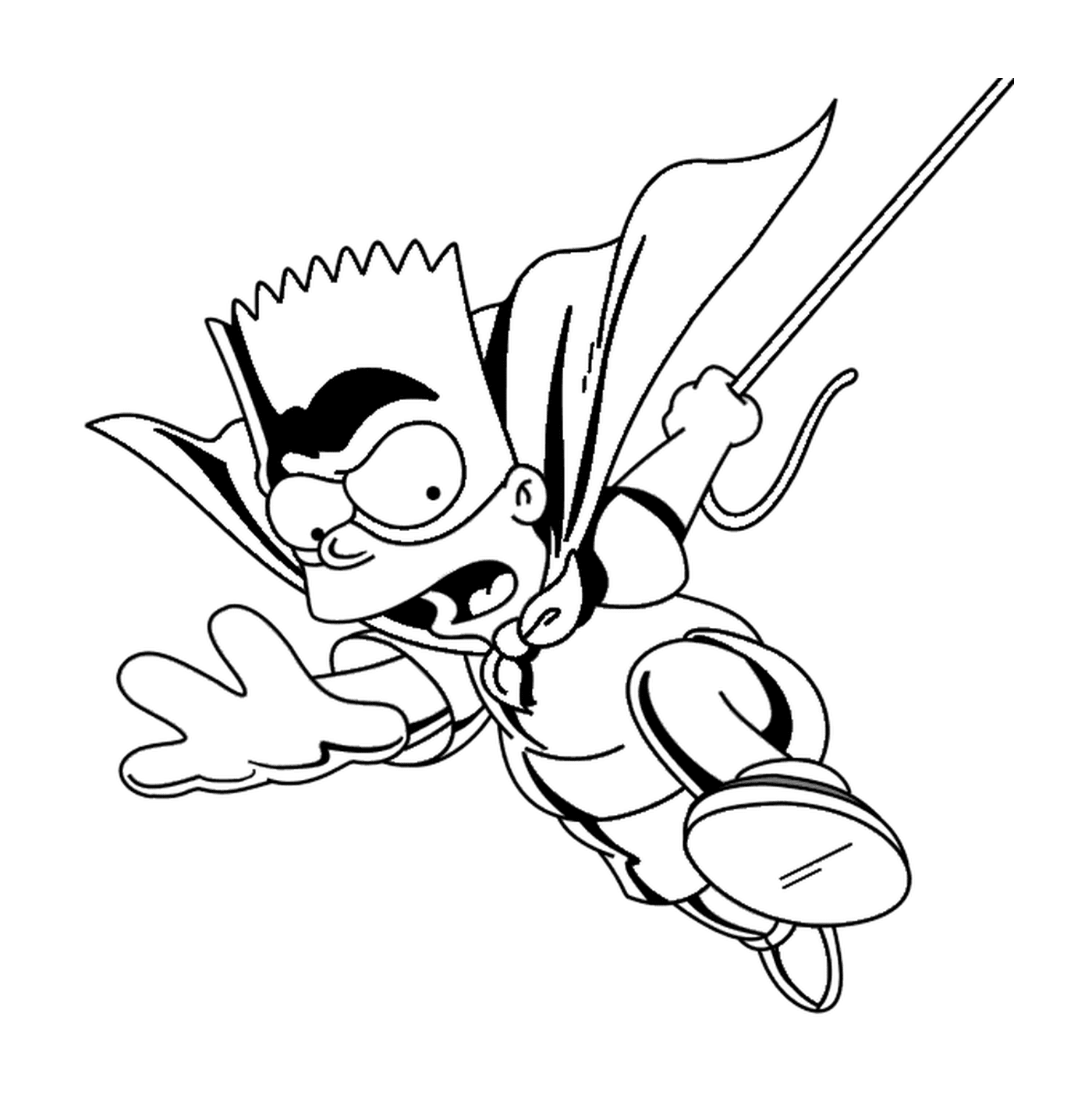  Bart em super-herói 
