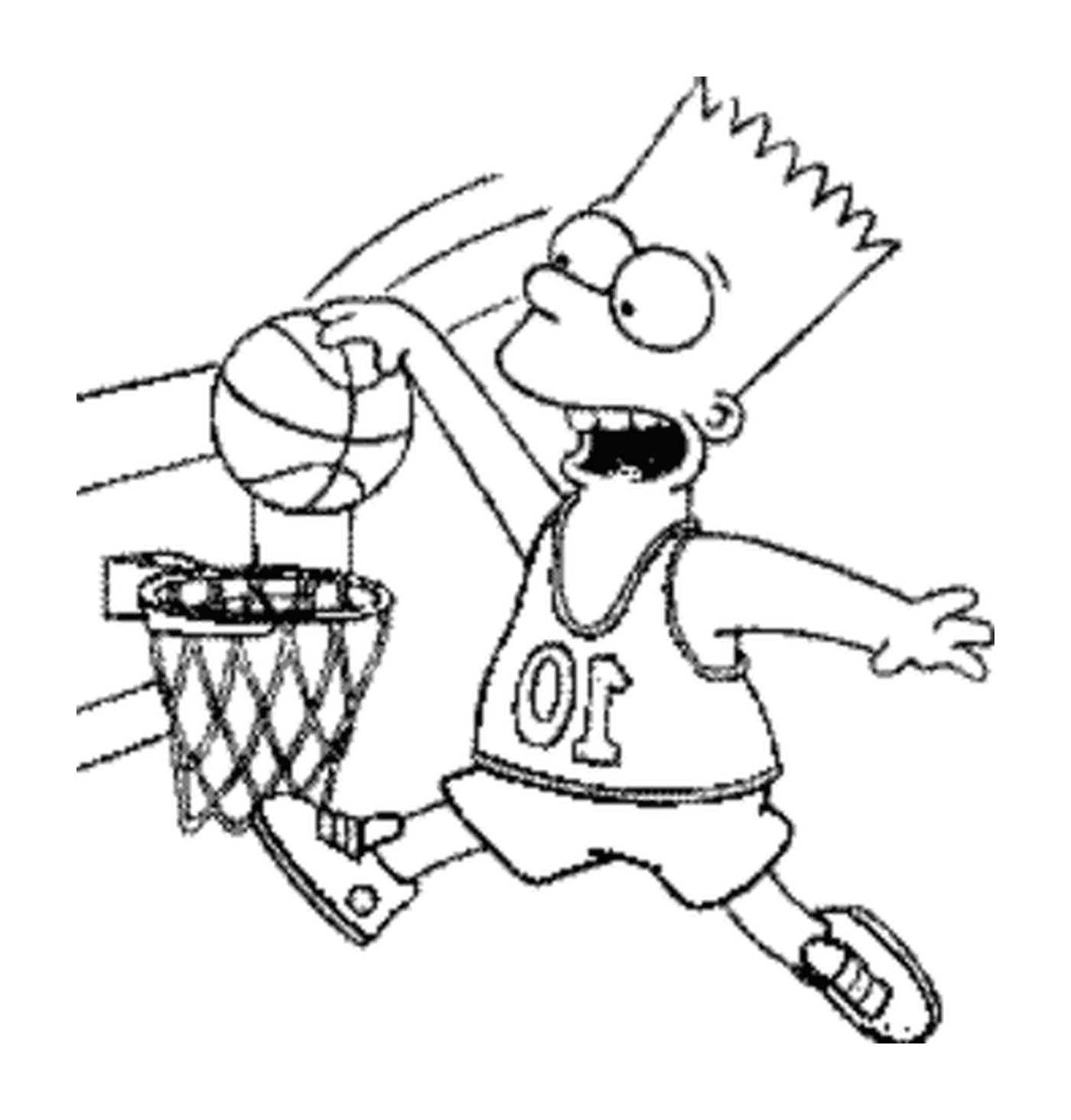  巴特打篮球 