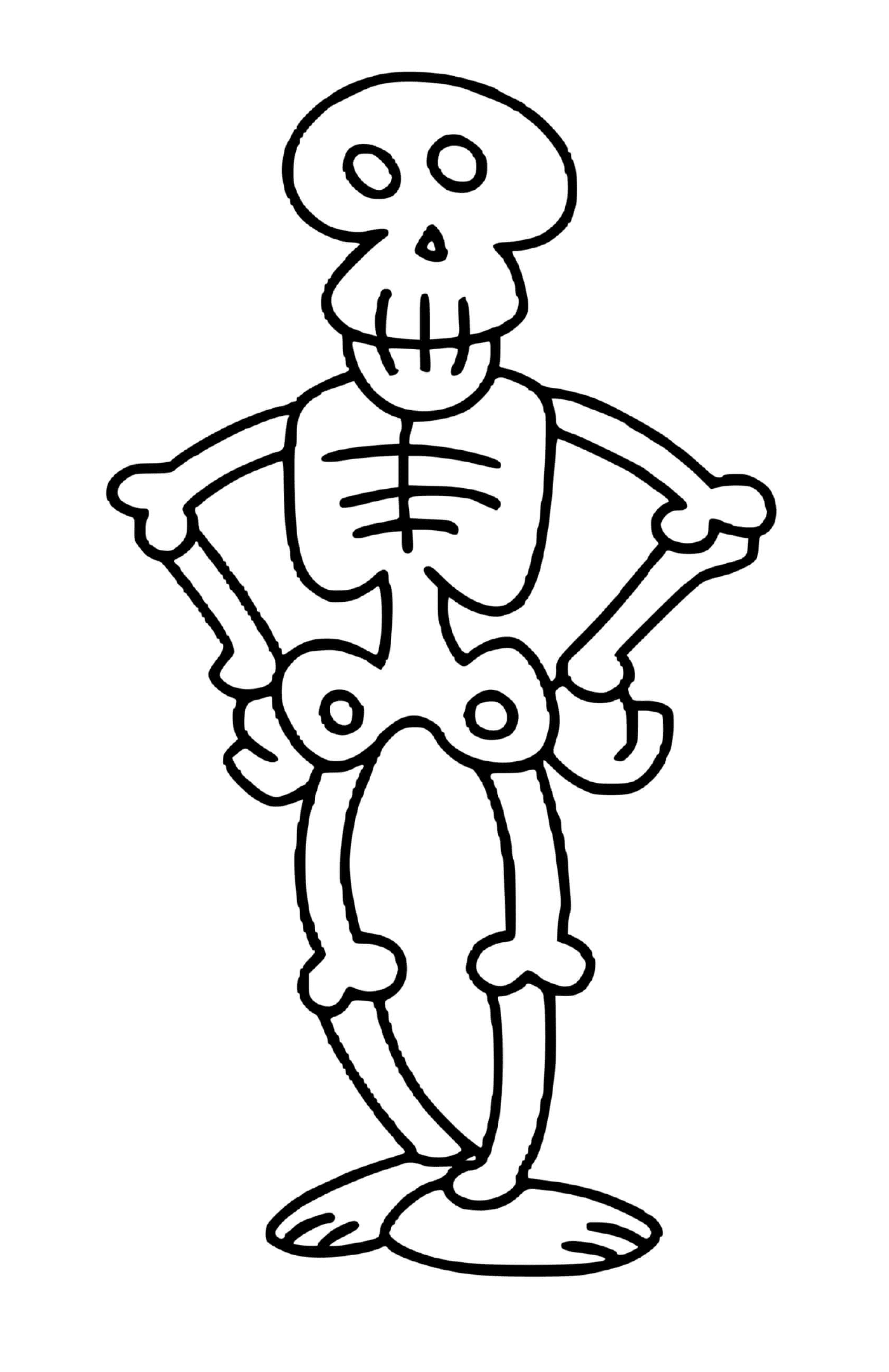  Esqueleto Halloween 