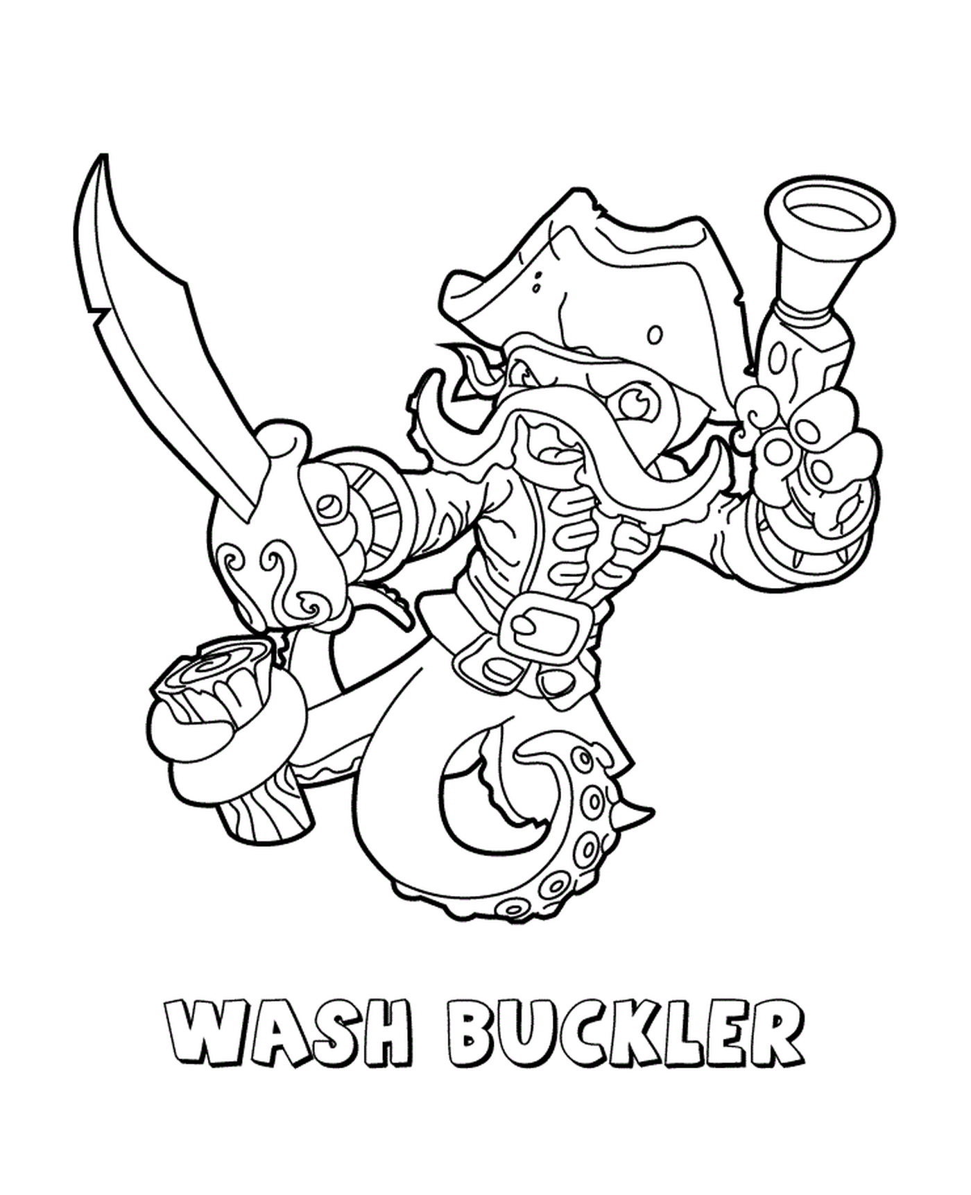  Skylanders Swap Force Water First Wash Buckler Edition 