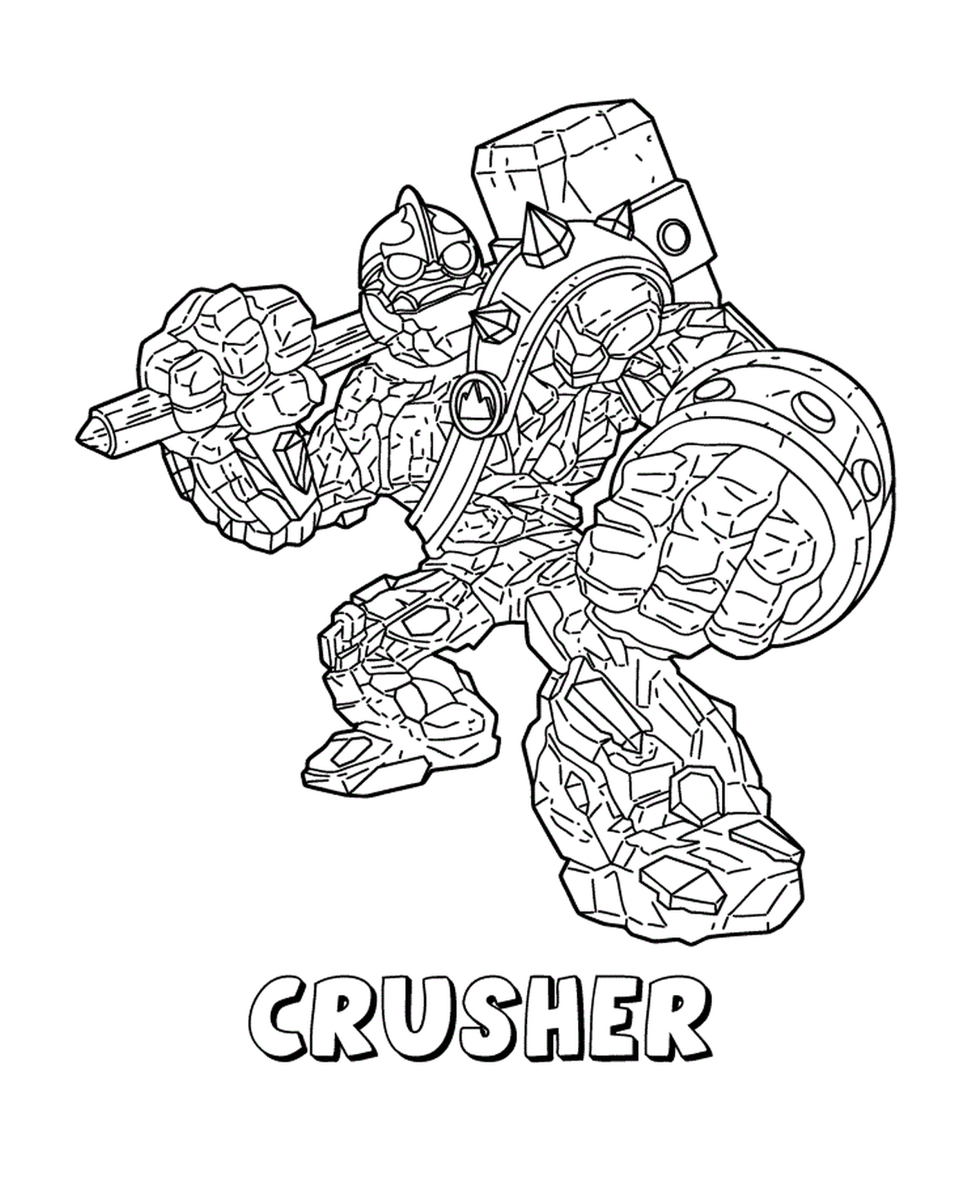  Skylanders Gigantes Crusher formidável 
