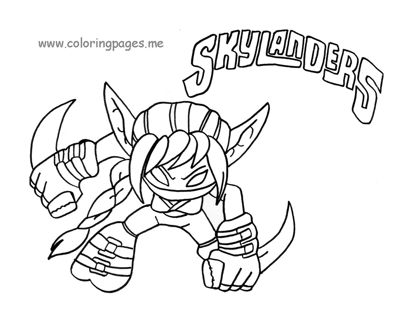  Desenho de Skylanders a ser impresso 