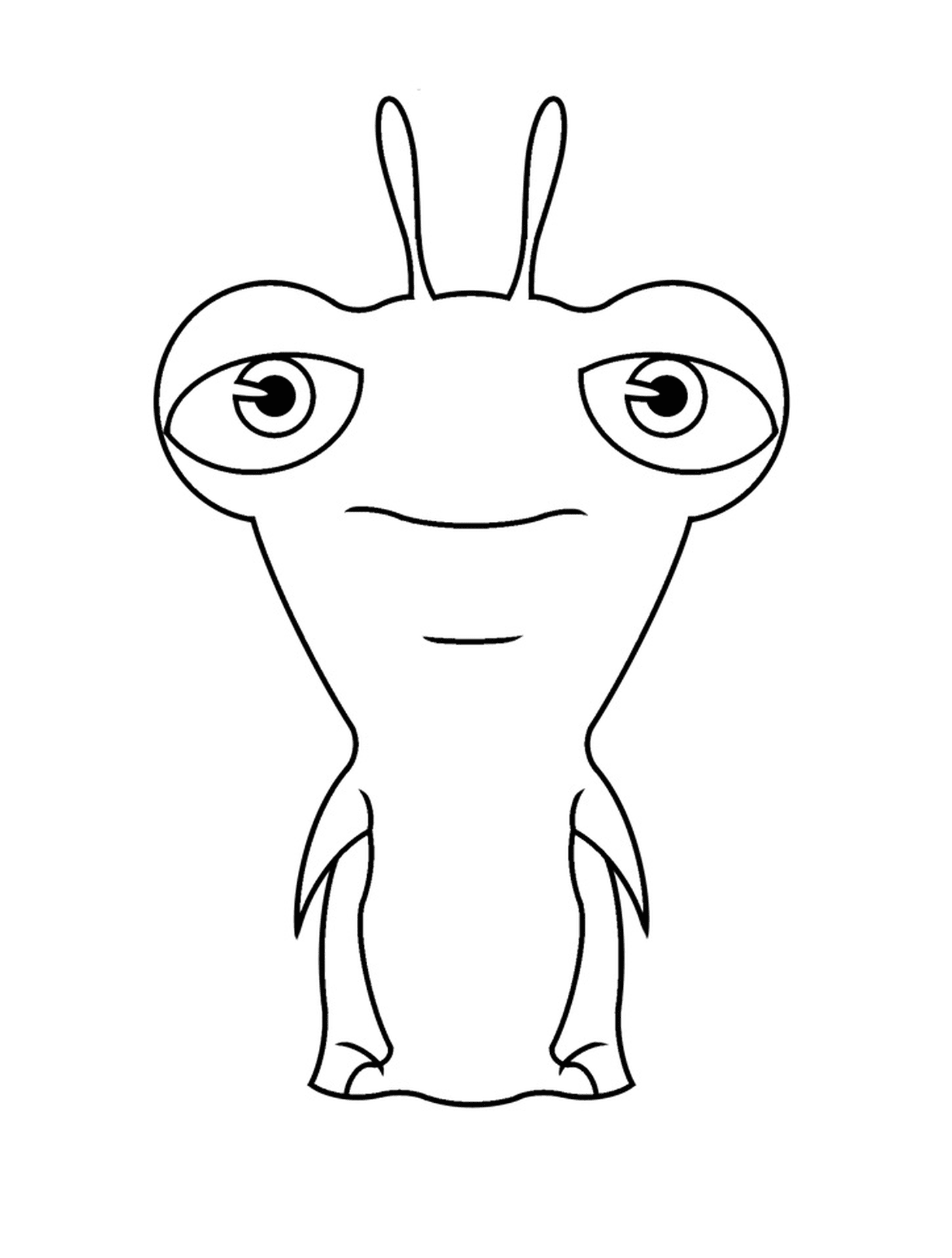  लिविनक्स, बड़ी आंखों के साथ कार्टून अक्षर 