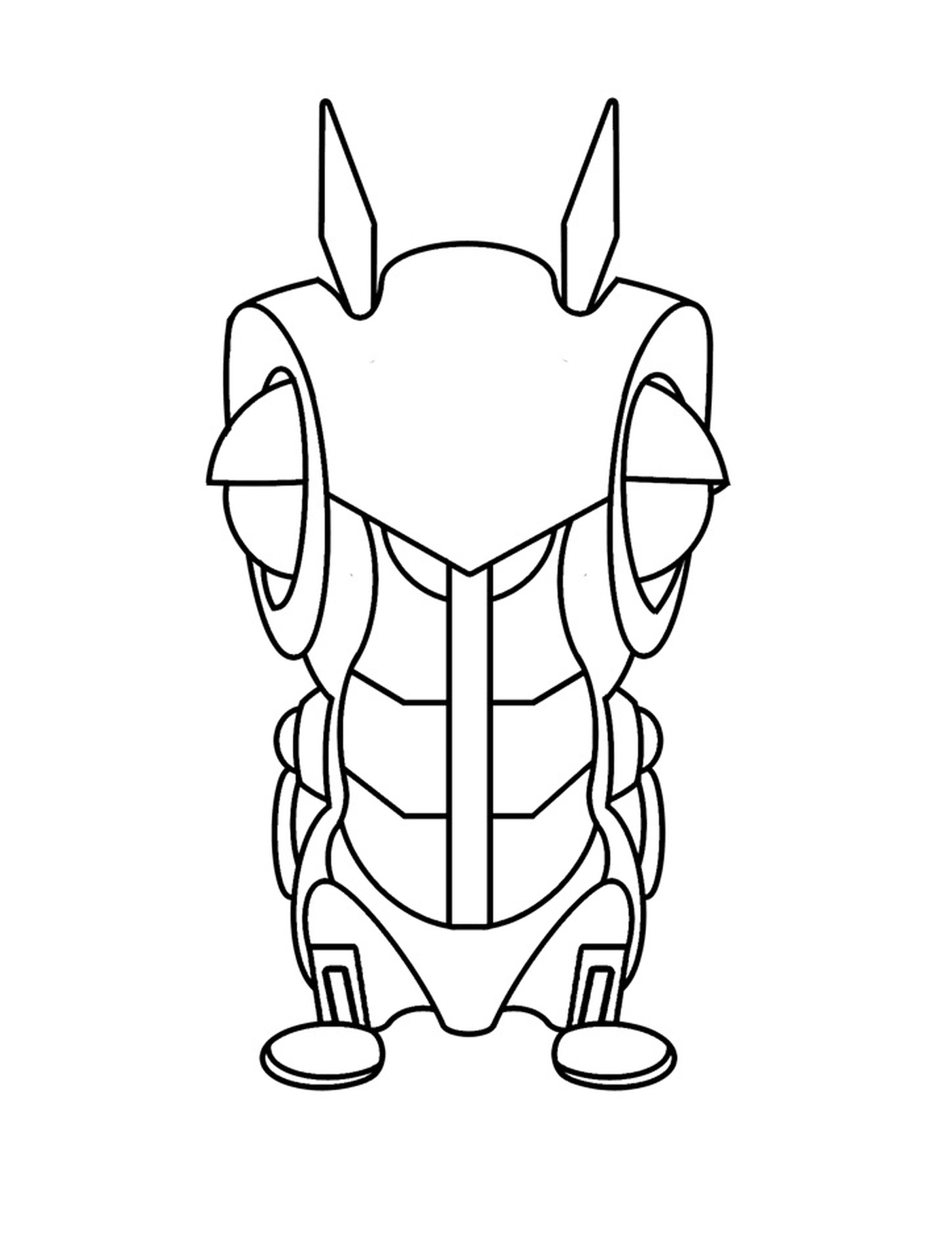  Roboslug, pessoa vestindo armadura corporal 