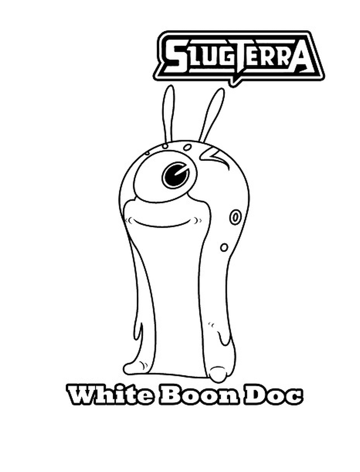  White Boon Doc, um inseto branco 