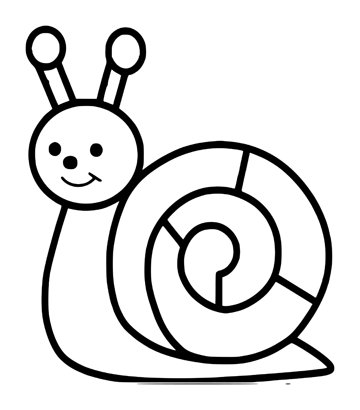  幼儿园甜食蜗牛 