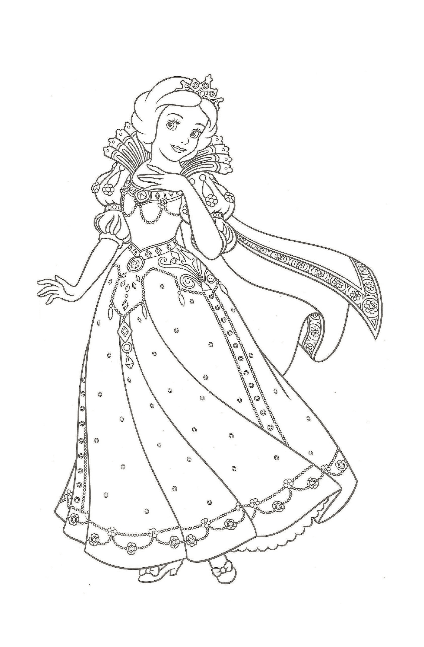  Vestido Branca de Neve Princesa 