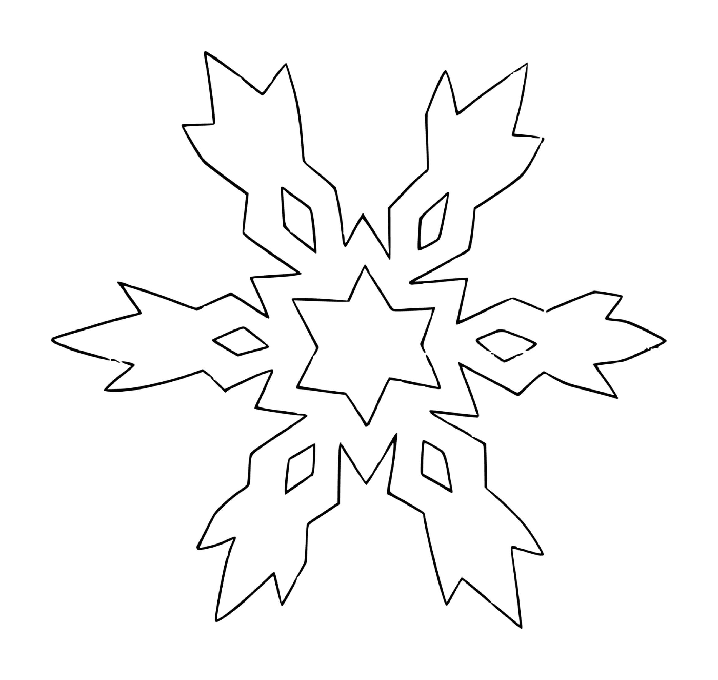  Estrela Snowflake 