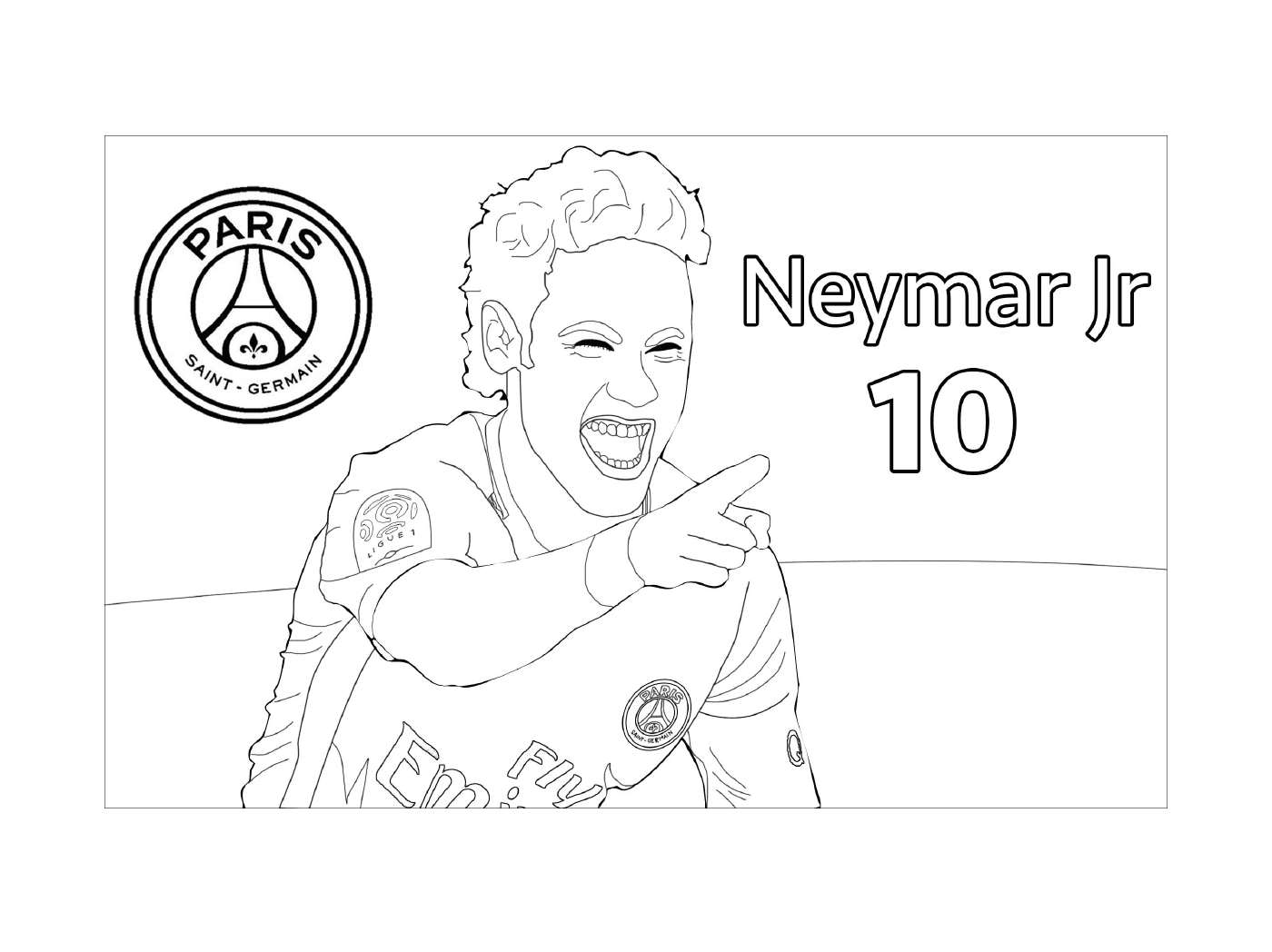  Neymar Jr, jogador de futebol do PSG 