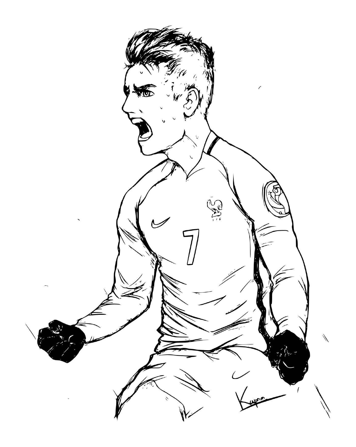  Antoine Griezmann, jogador de futebol 