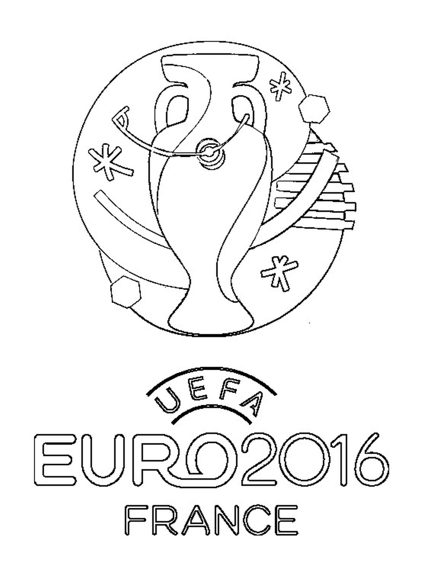  फ्राँस में यूरो २०१६ लोगो 