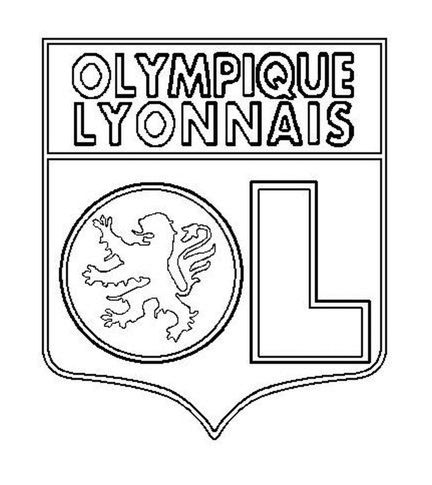  Logotipo da Olympique Lyonnais 