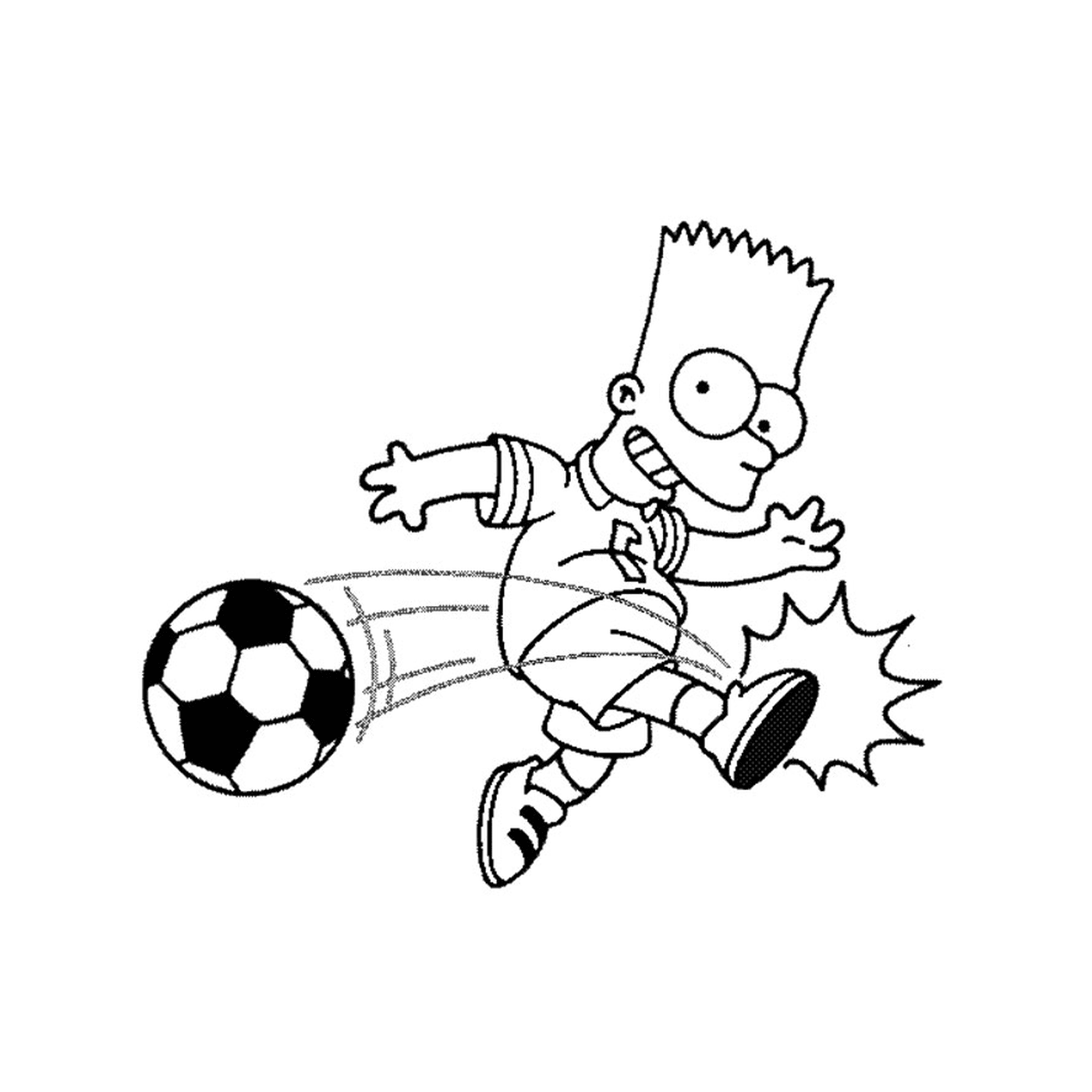  Os Simpsons jogam futebol 