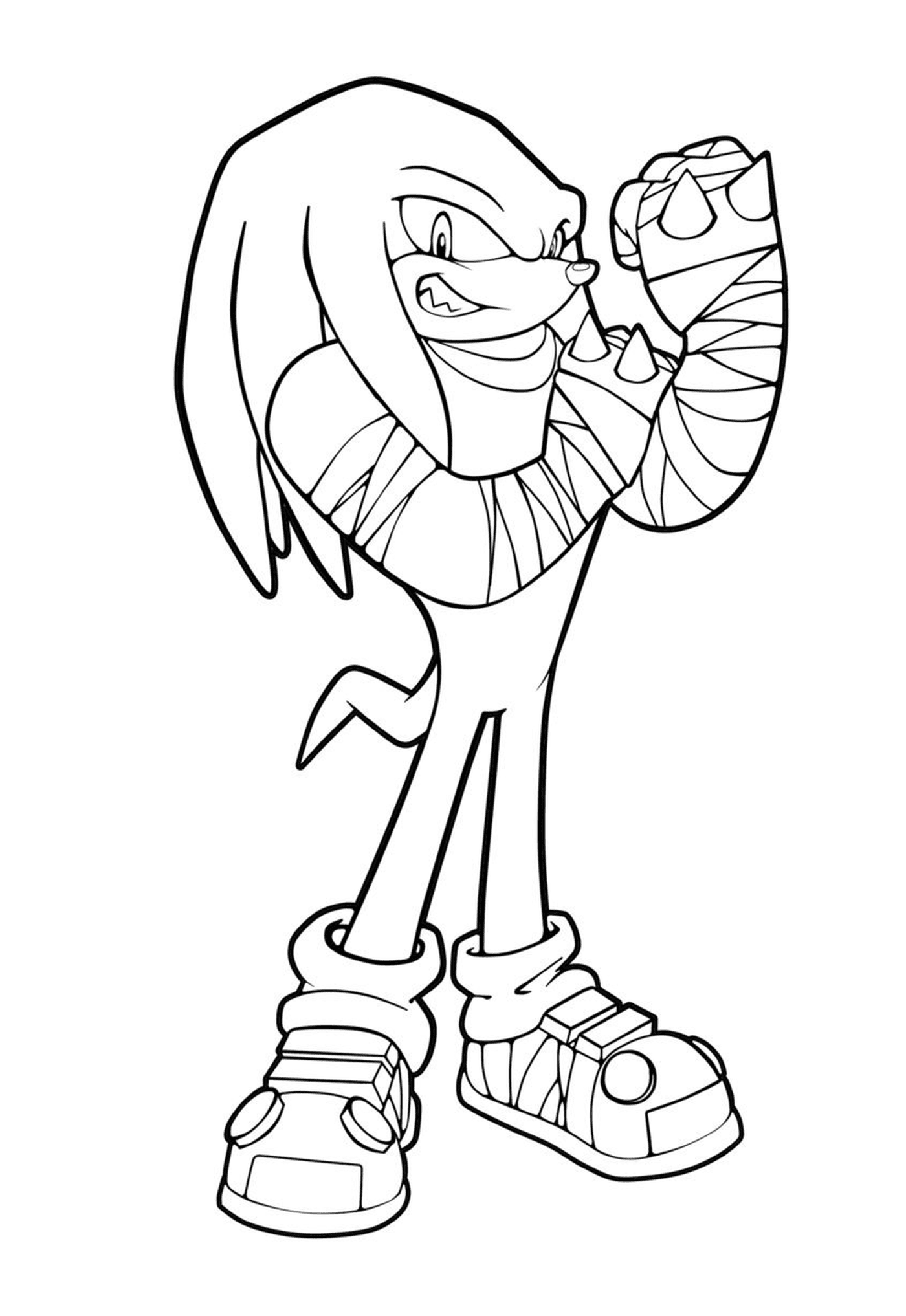  Knuckles o echidné Sonic Boom 