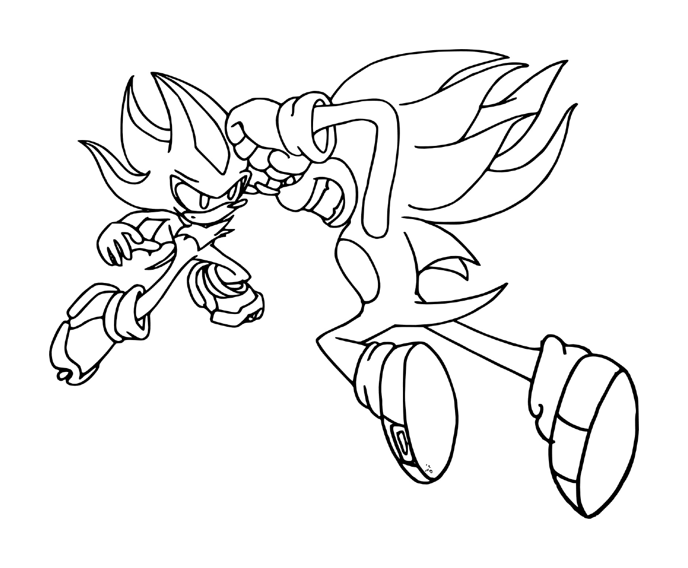  Sonic Sombra poderosos amigos 
