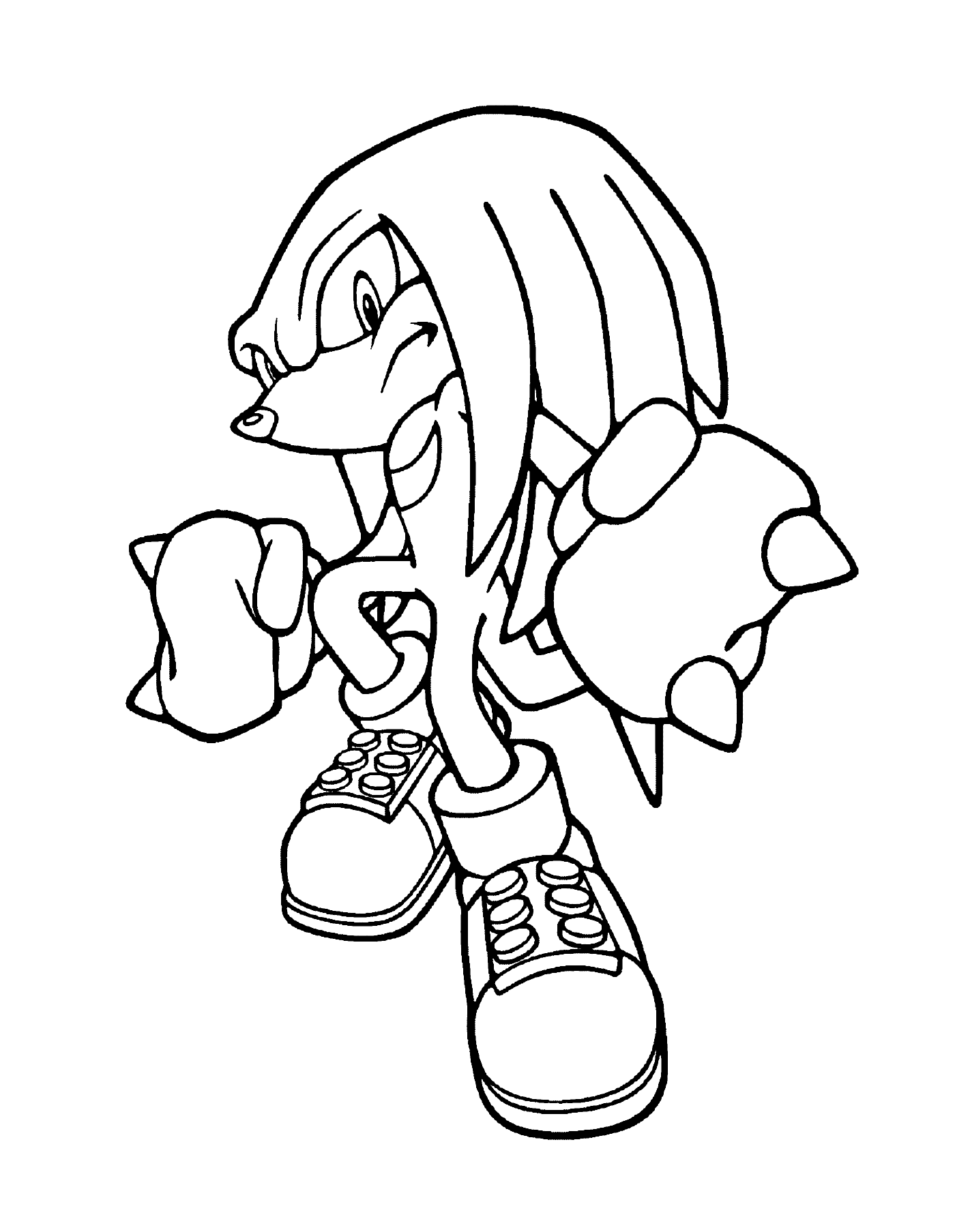  Heroic Knuckles Sonic Forte 