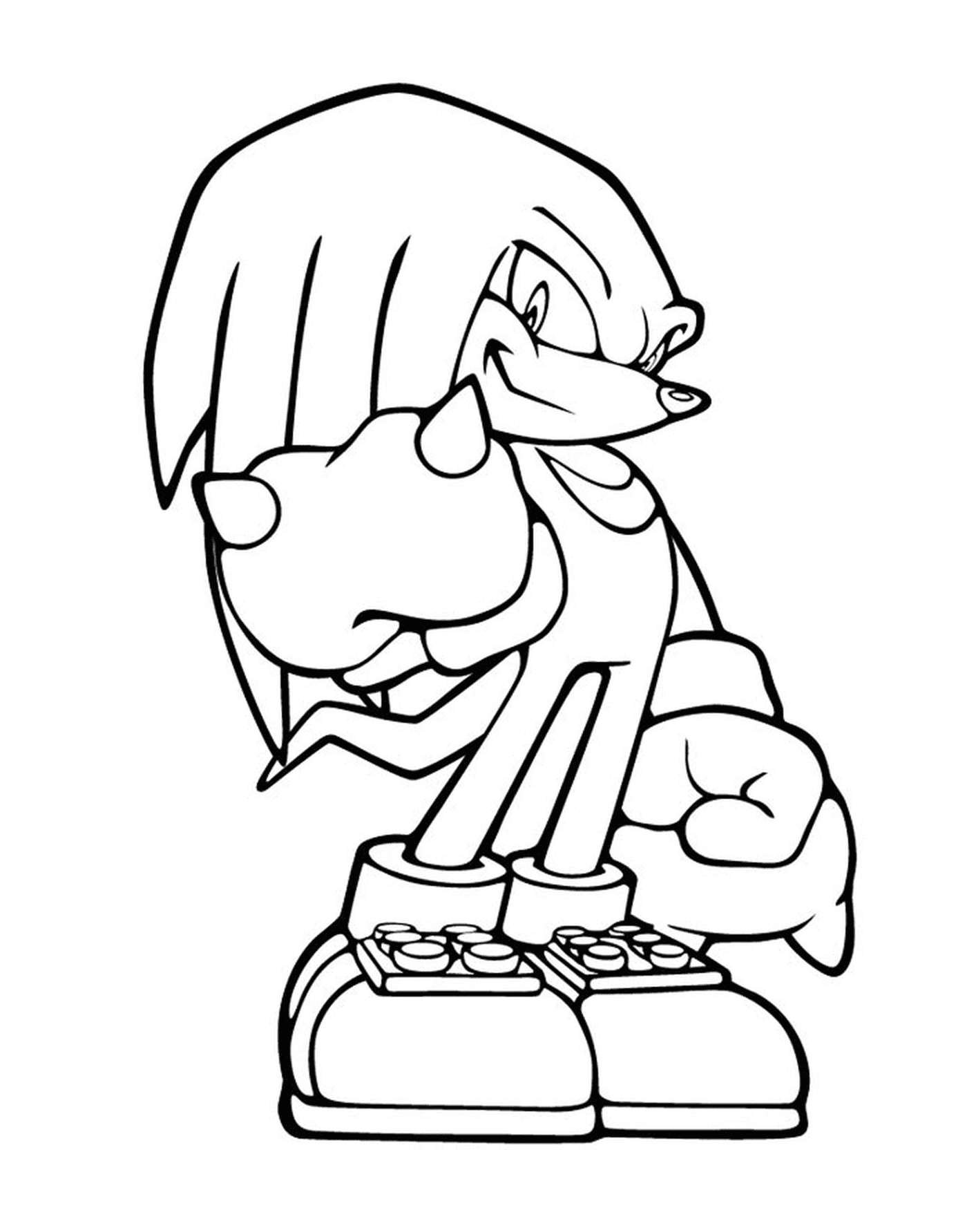  Um personagem de Sonic 