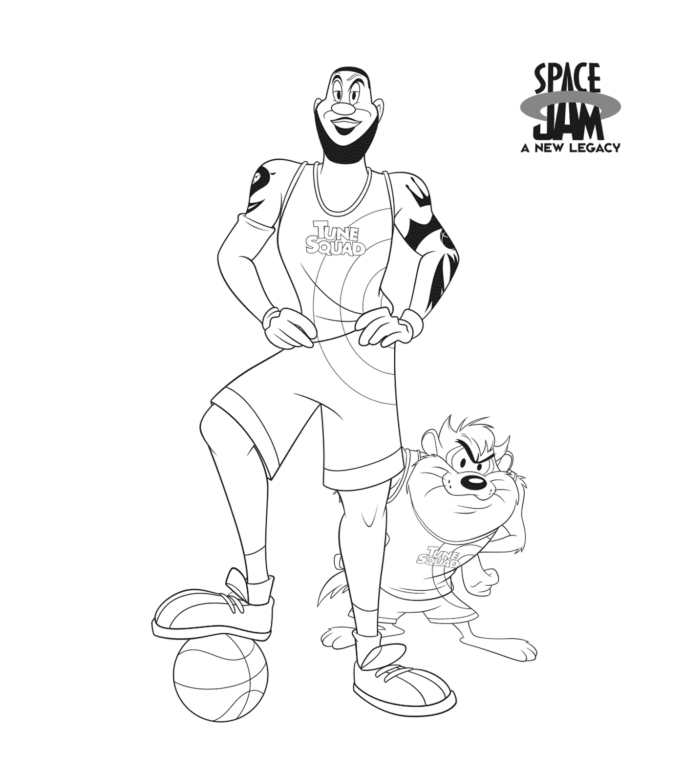  Jogador e gato de basquetebol 