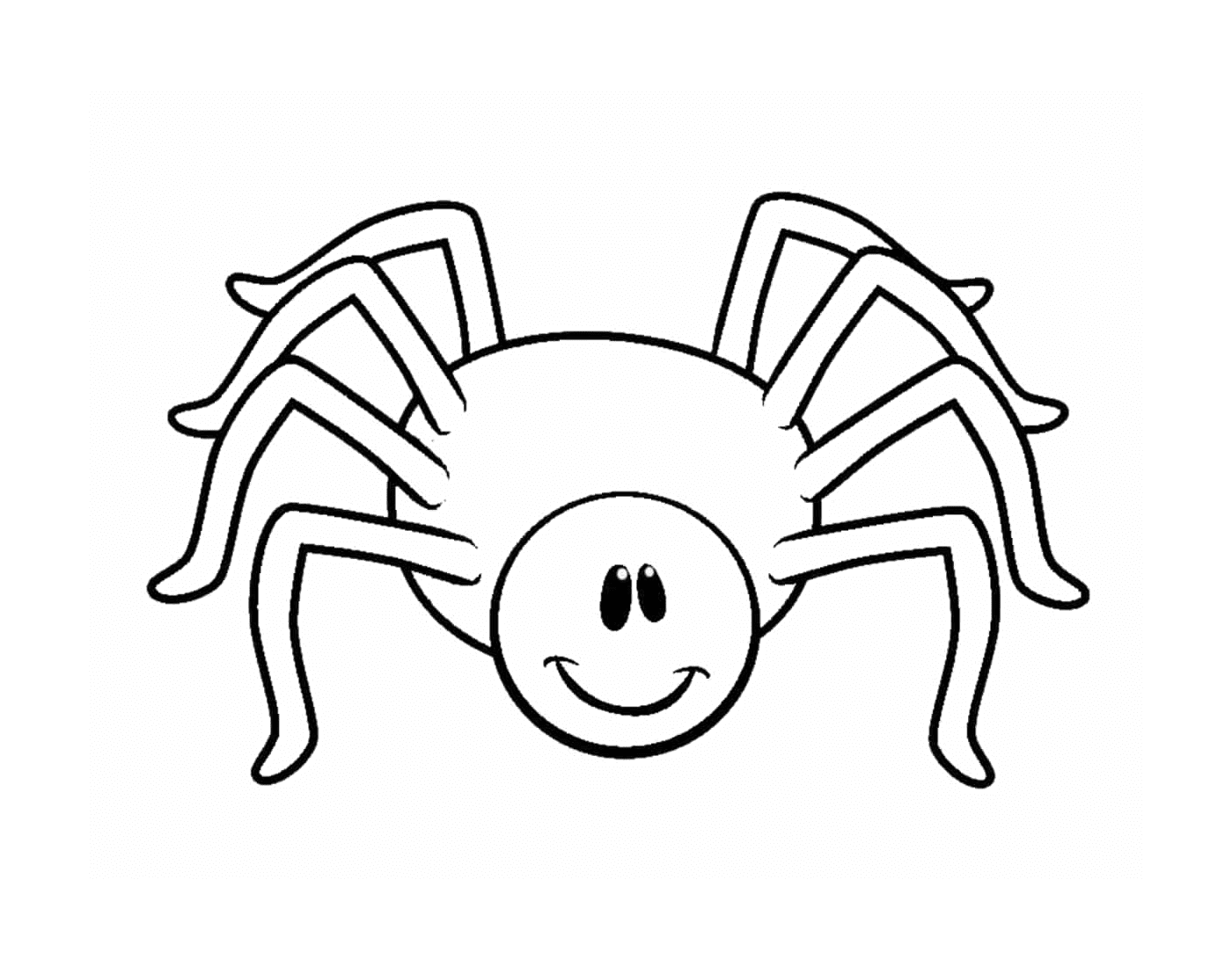  一个微笑的蜘蛛 