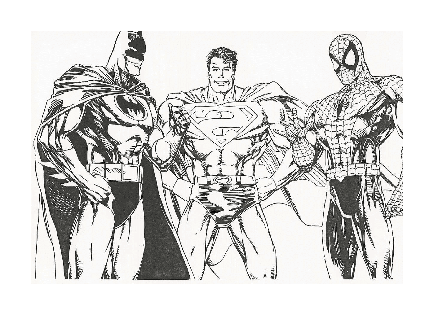  Super-heróis juntos 
