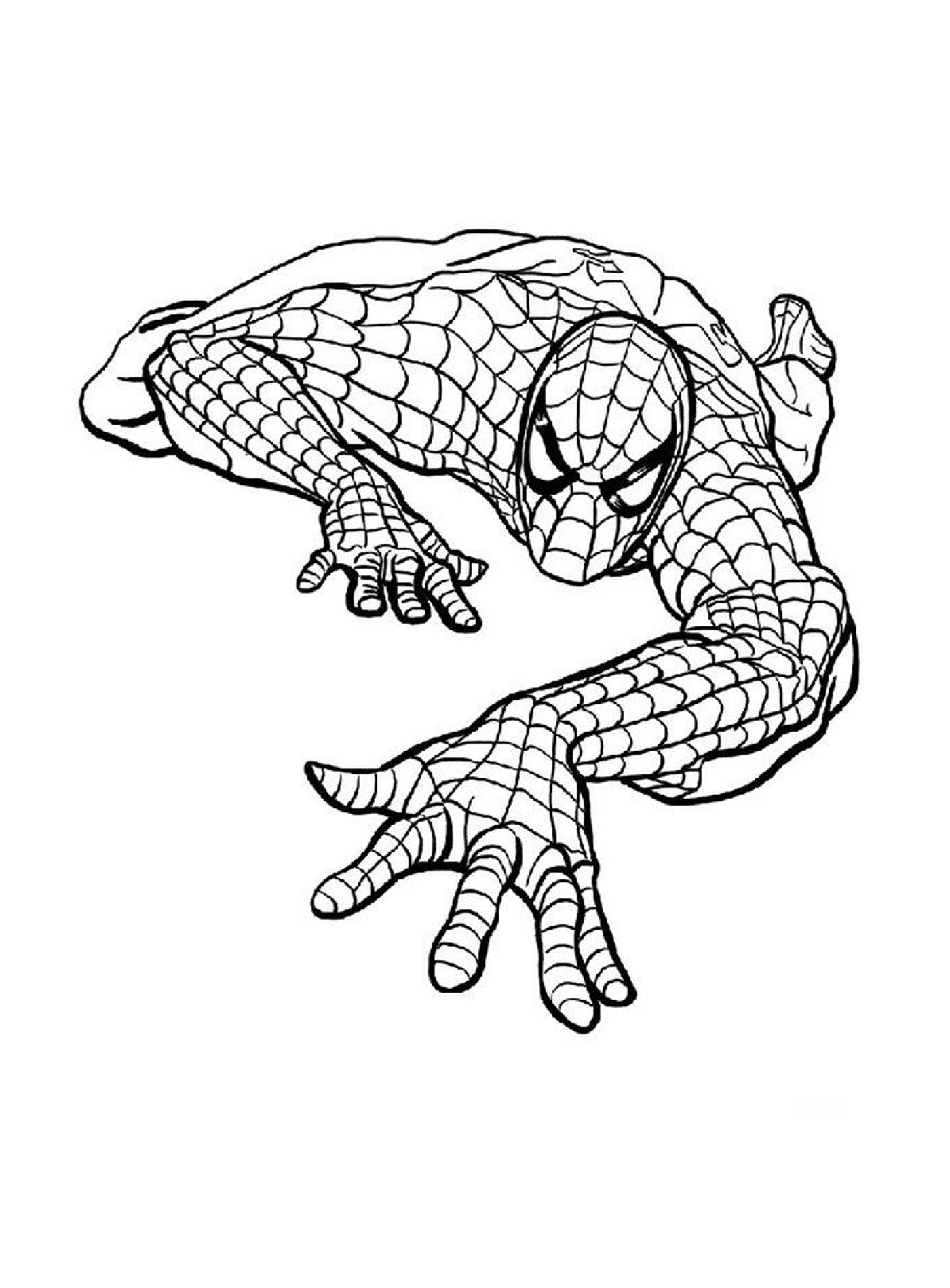  Homem-Aranha representado no desenho 