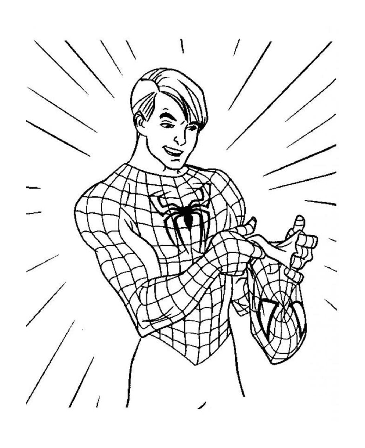  Peter Parker detém o Homem-Aranha 