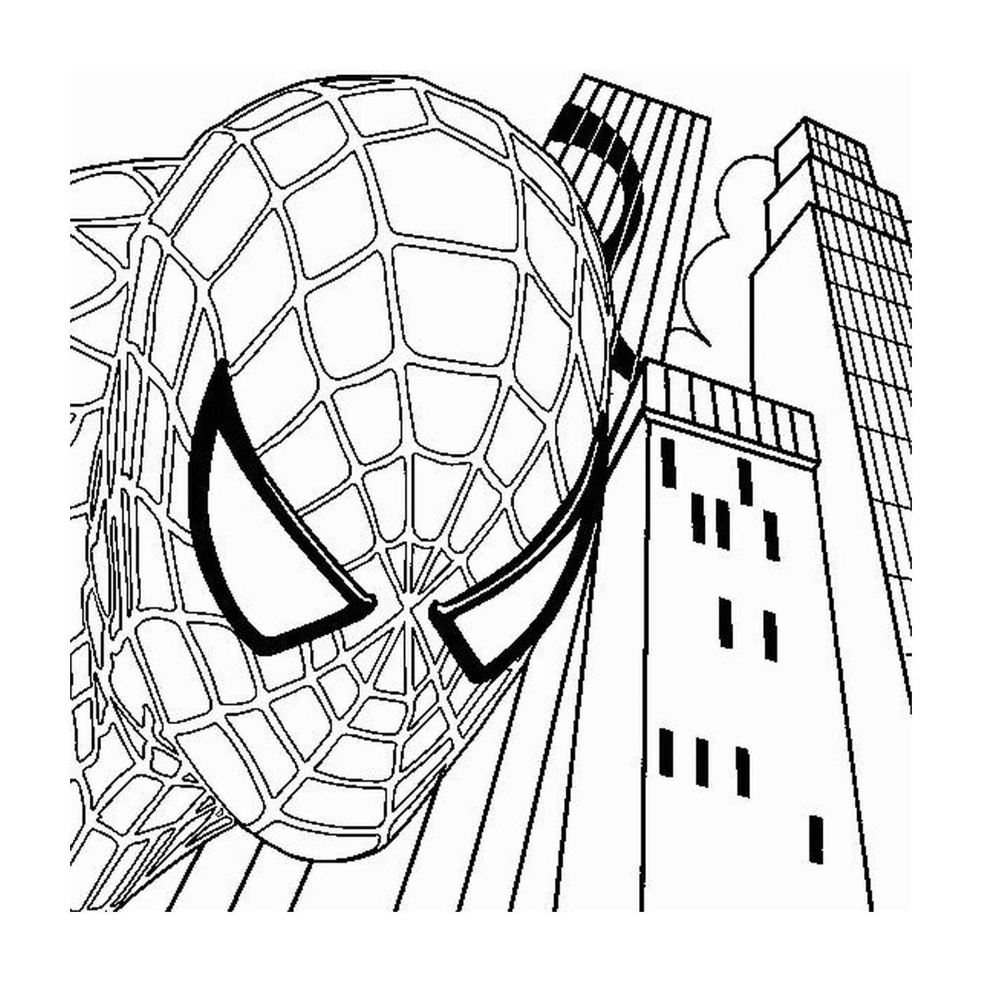  Centro da cidade Spiderman 