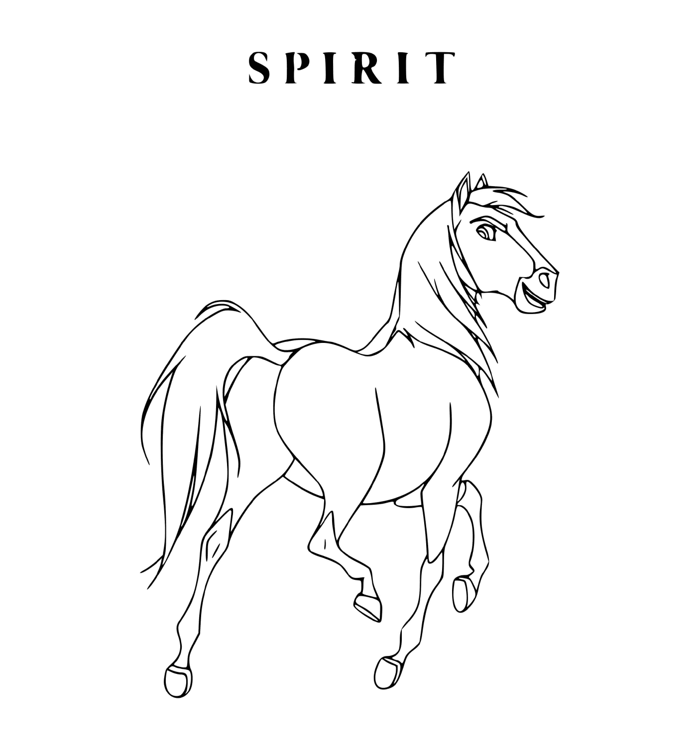  Cavalo que encontra o seu próprio Espírito 