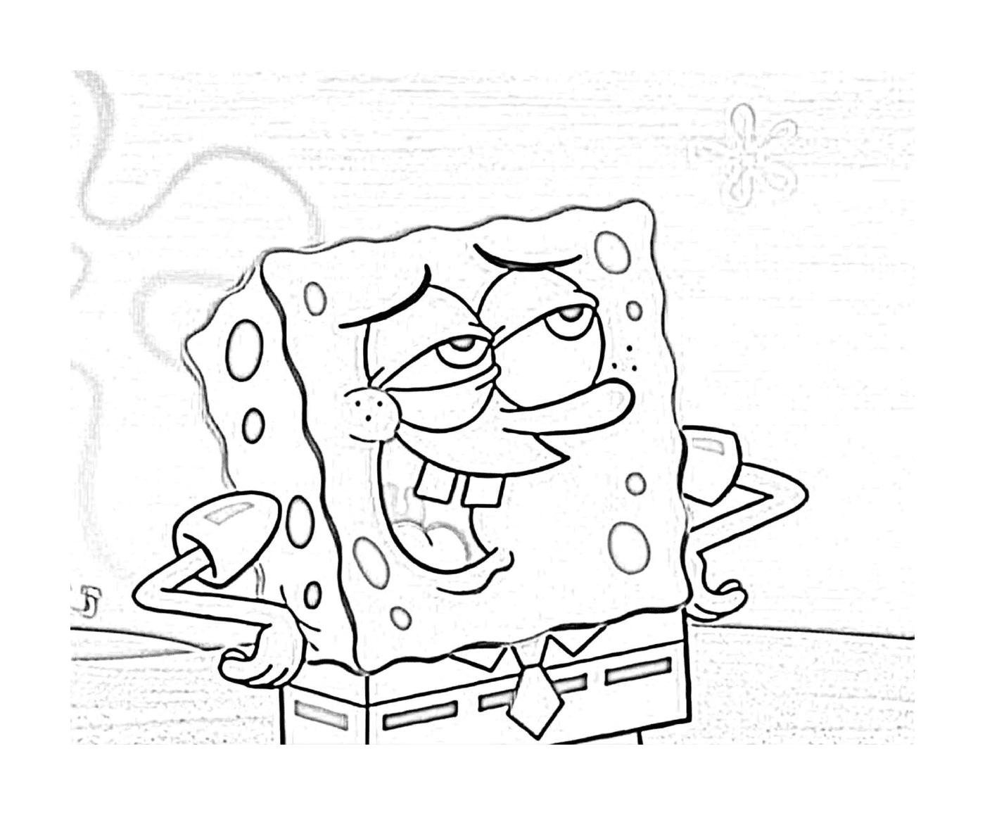  Spongebob, 一个卡通人物 