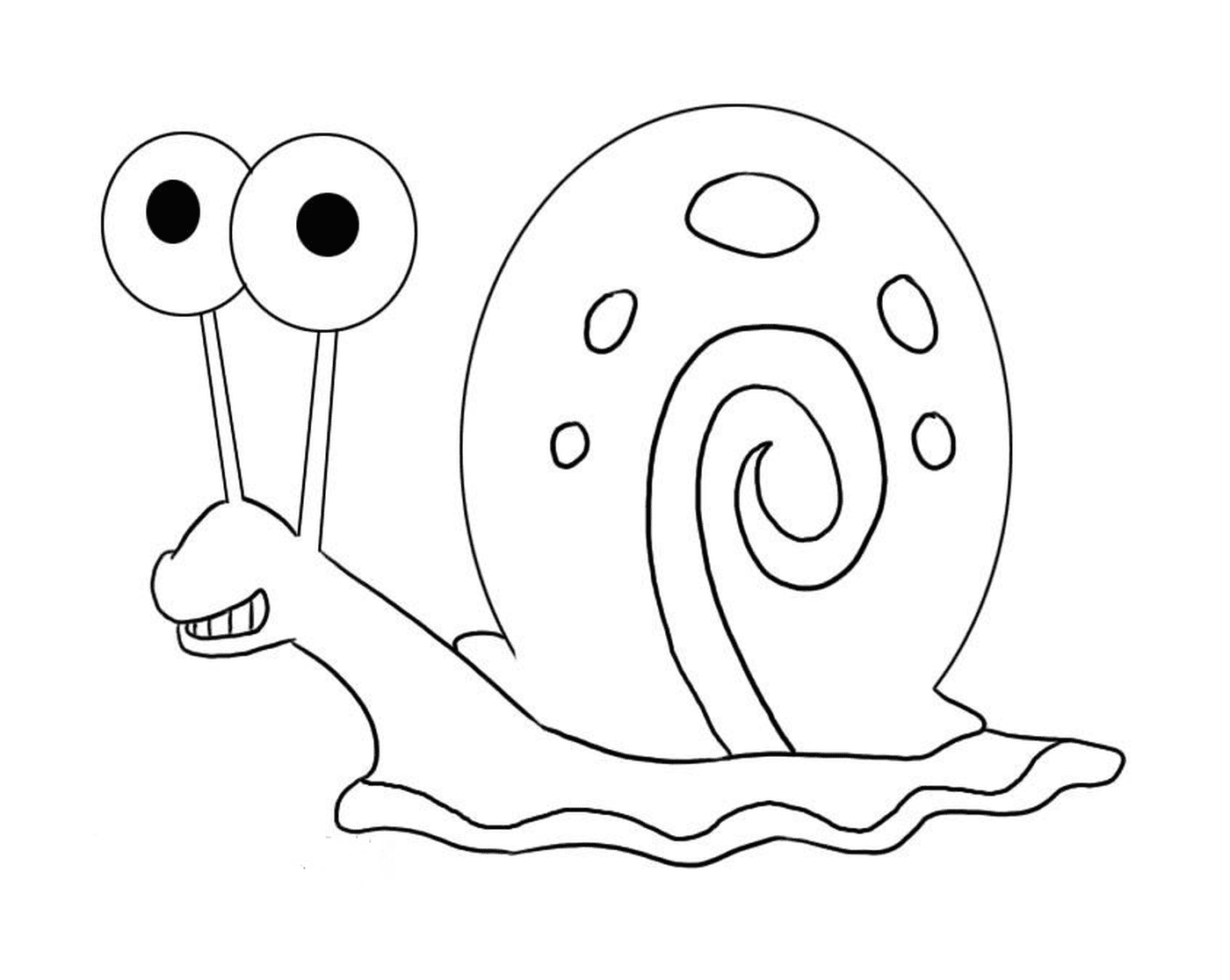  鲍勃的加里海绵儿童,一只蜗牛 