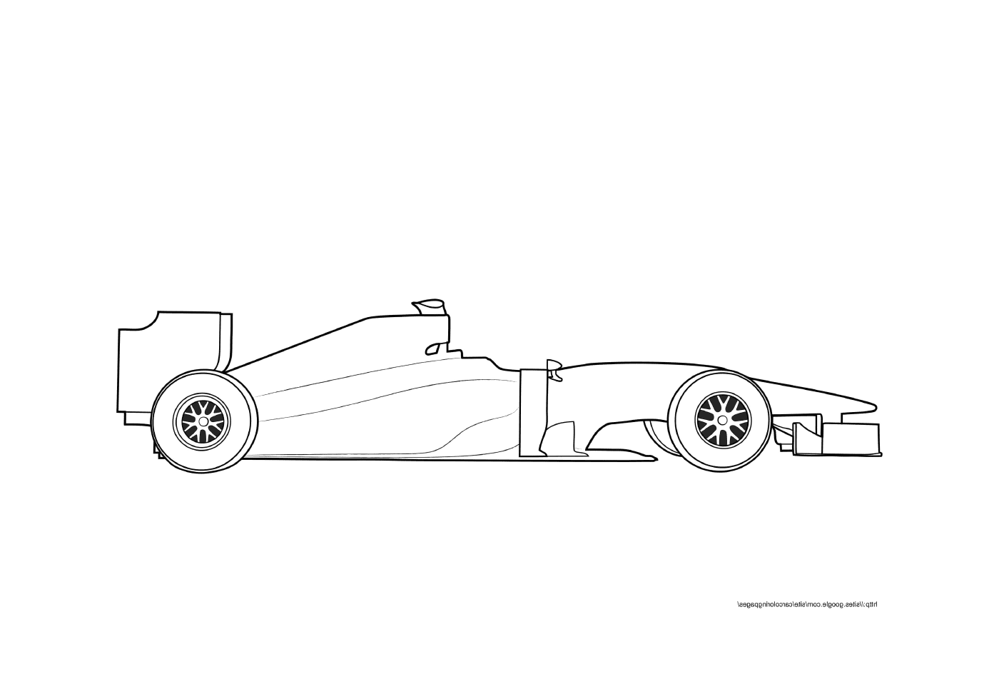  Rótulo branco do carro do esporte F1 
