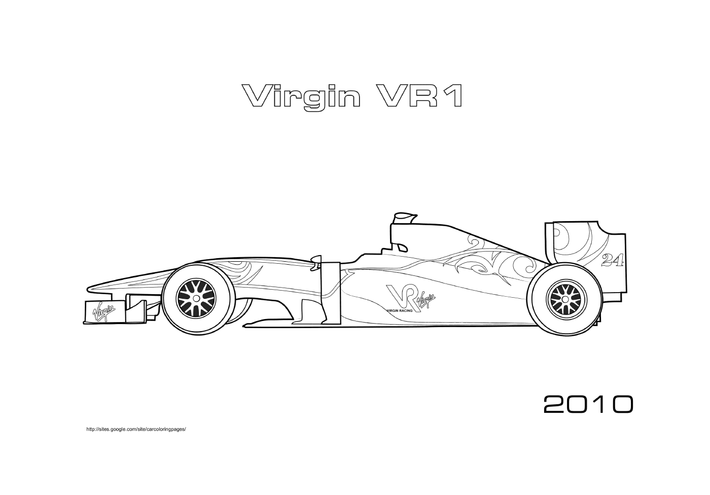  F1 Virvigl Vr1 2010年 