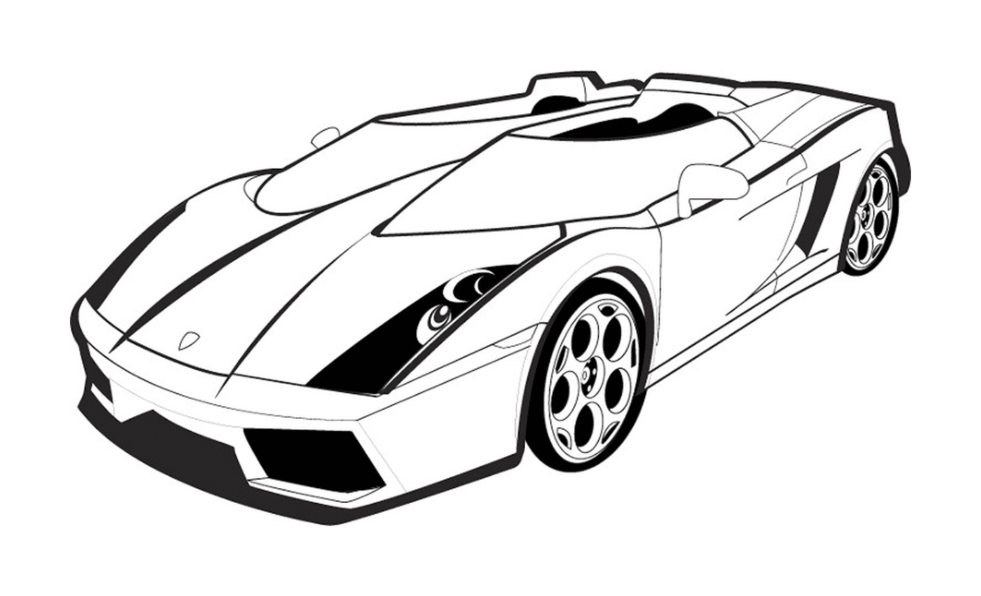  Lamborghini carro de luxo 