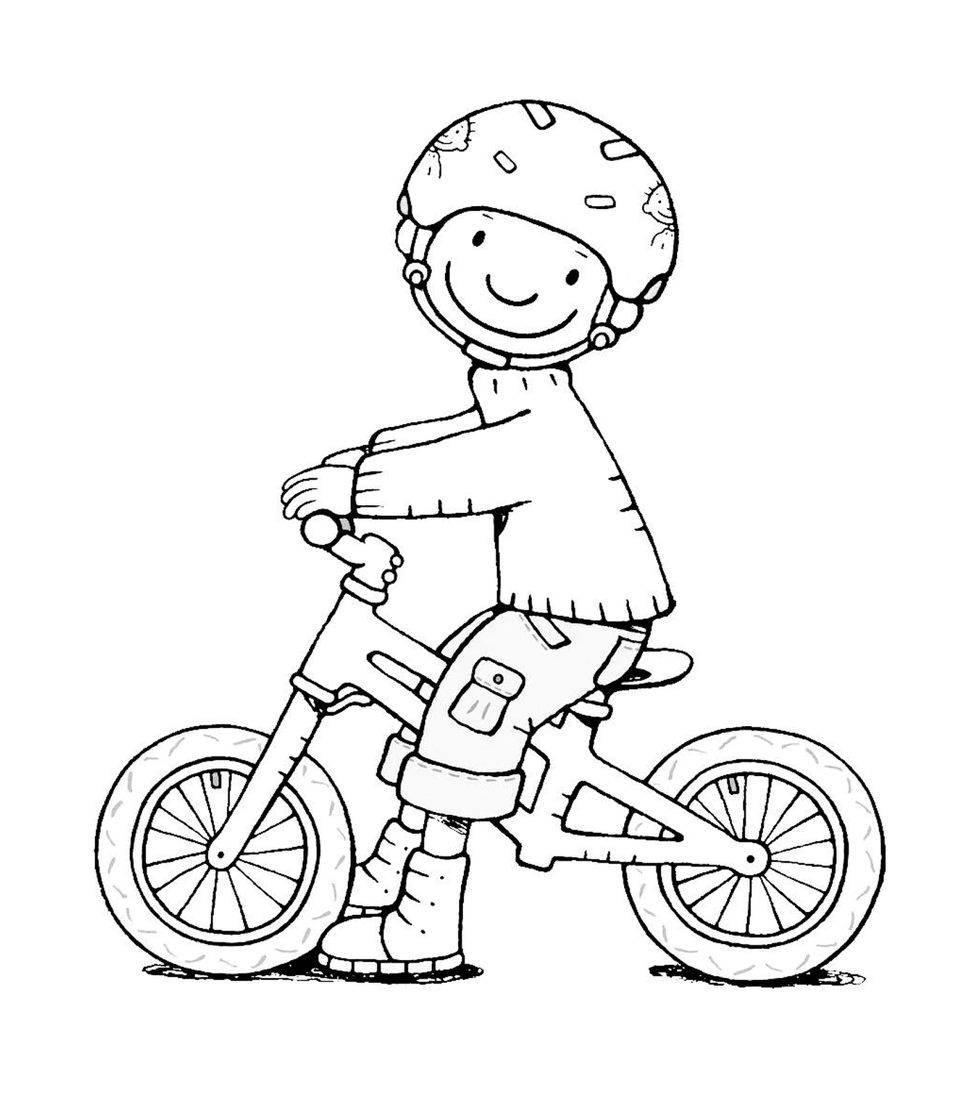  Esporte, bicicleta, menino de bicicleta 