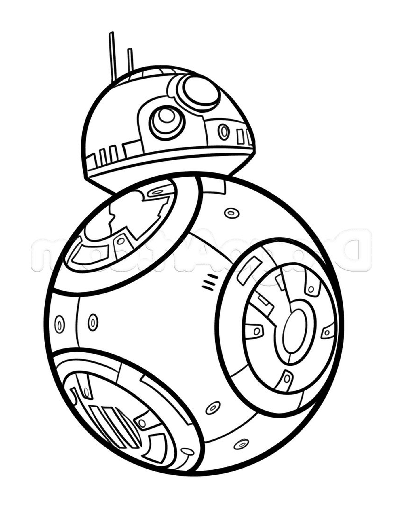  Como desenhar BB8 de Star Wars 
