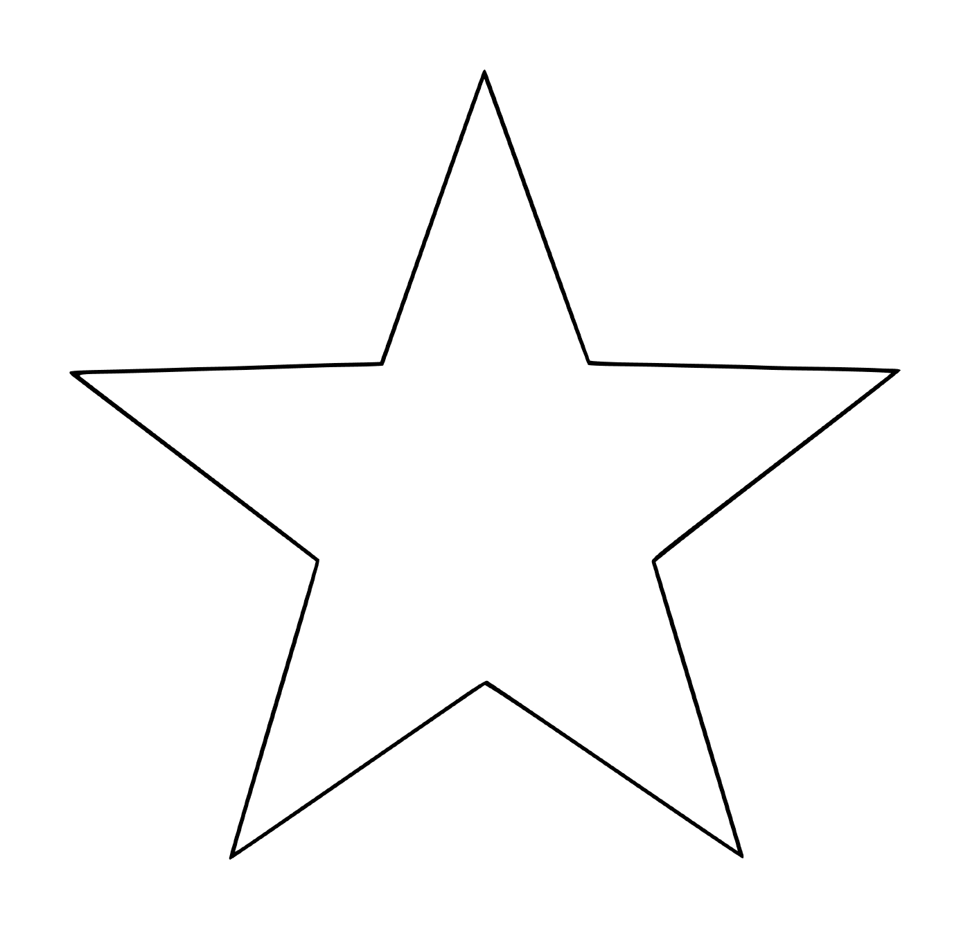  Uma estrela de 5 ramos fácil de fazer para crianças 