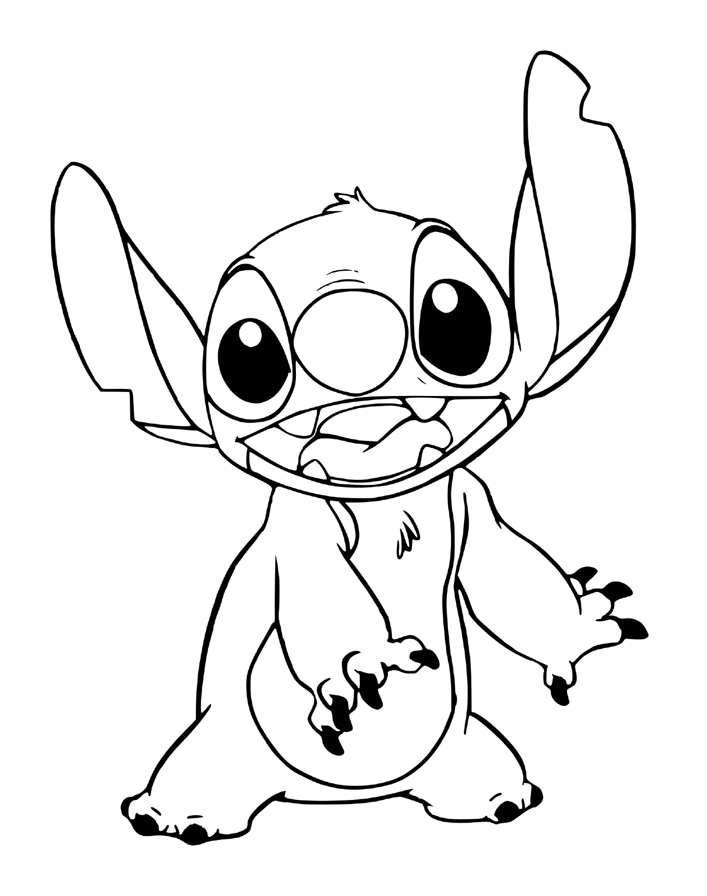  Imagem de Stitch em desenho 