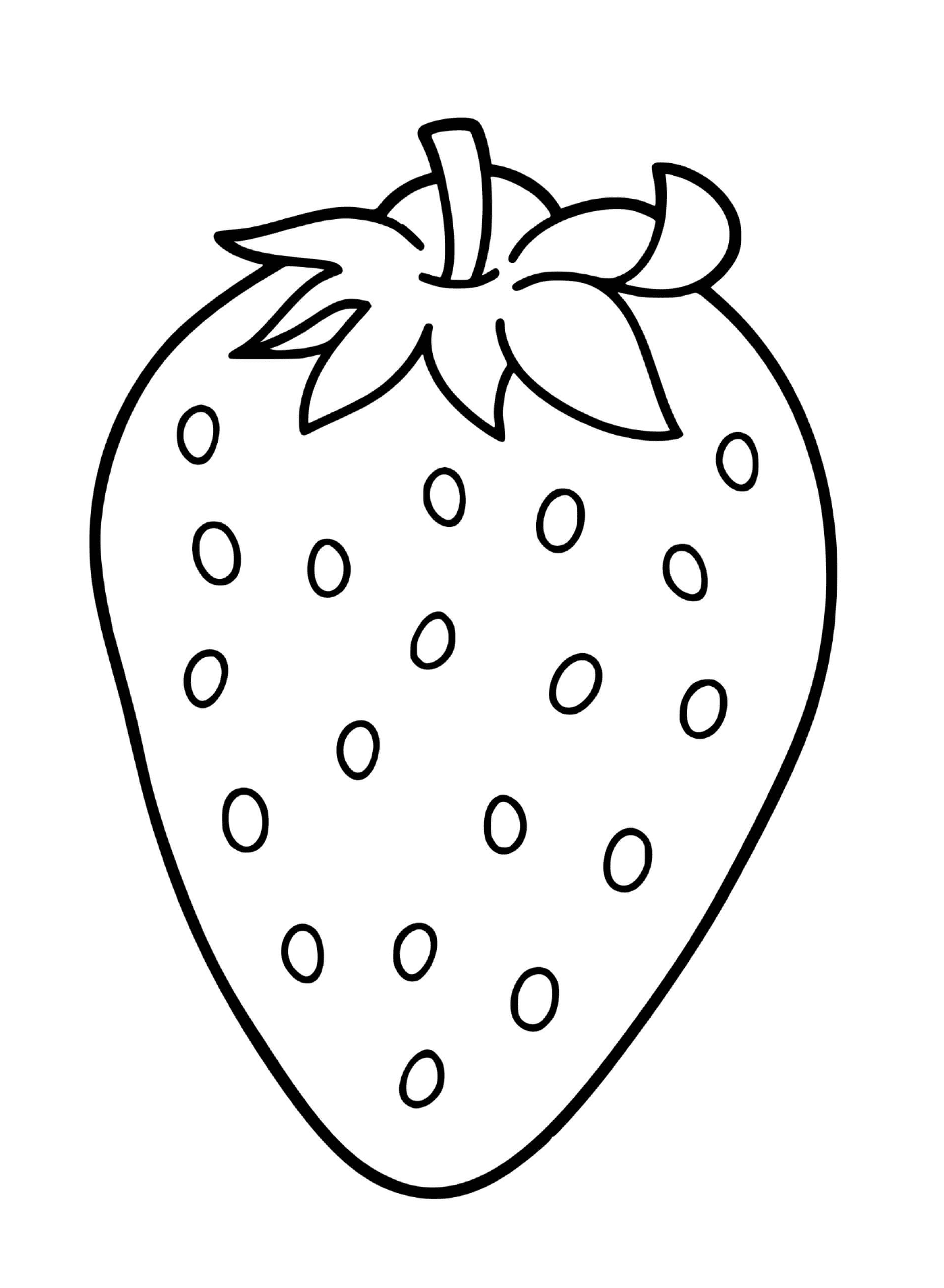  Frutas da natureza - Morango 