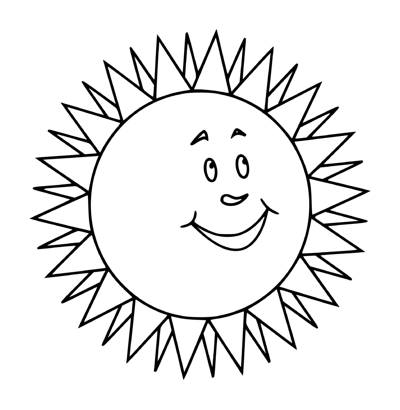  सूर्य को Rance के साथ मुस्कुराते हुए 